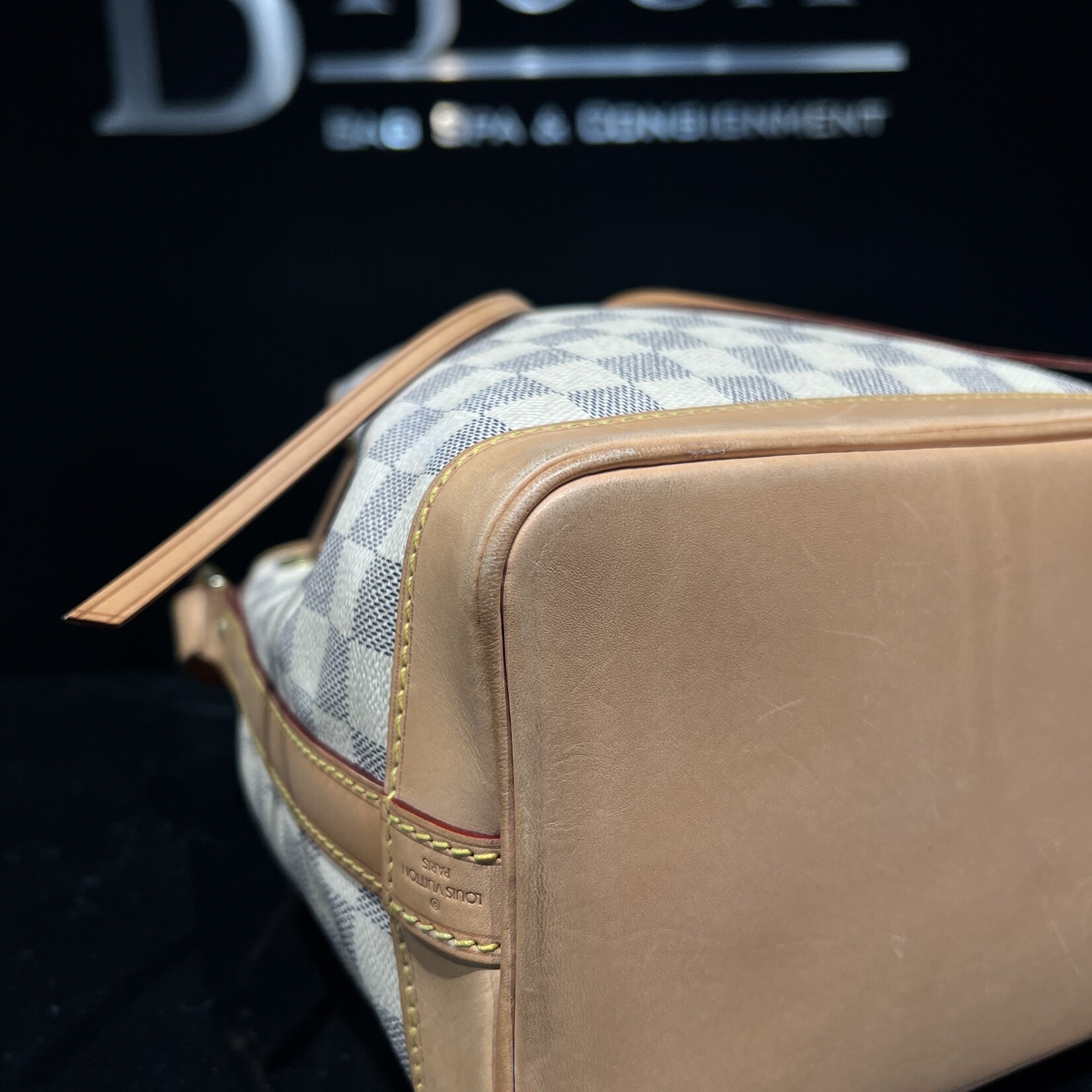 Louis Vuitton Louis Vuitton Sac Noe BB Damier Azur