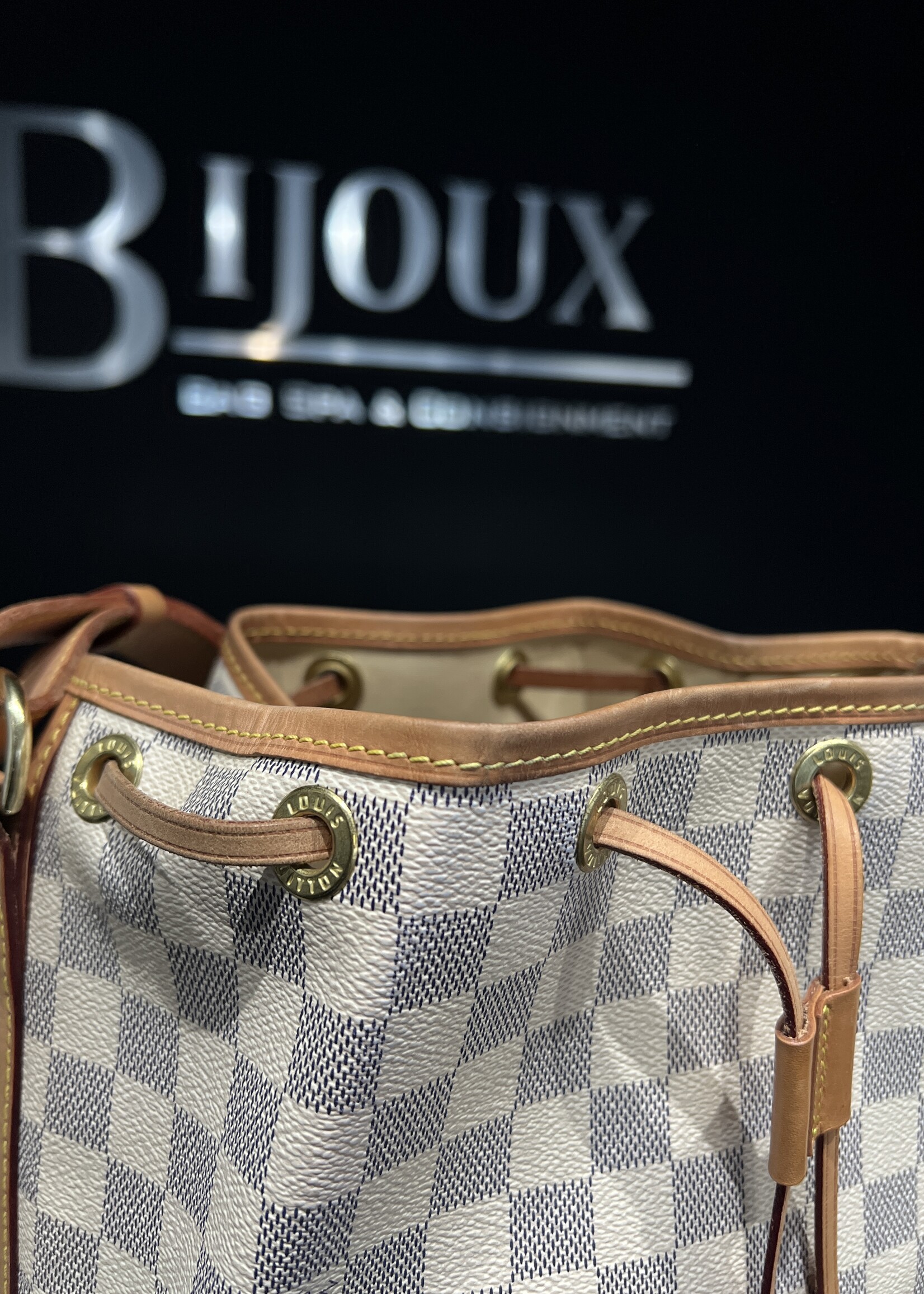 Louis Vuitton Louis Vuitton Sac Noe BB Damier Azur
