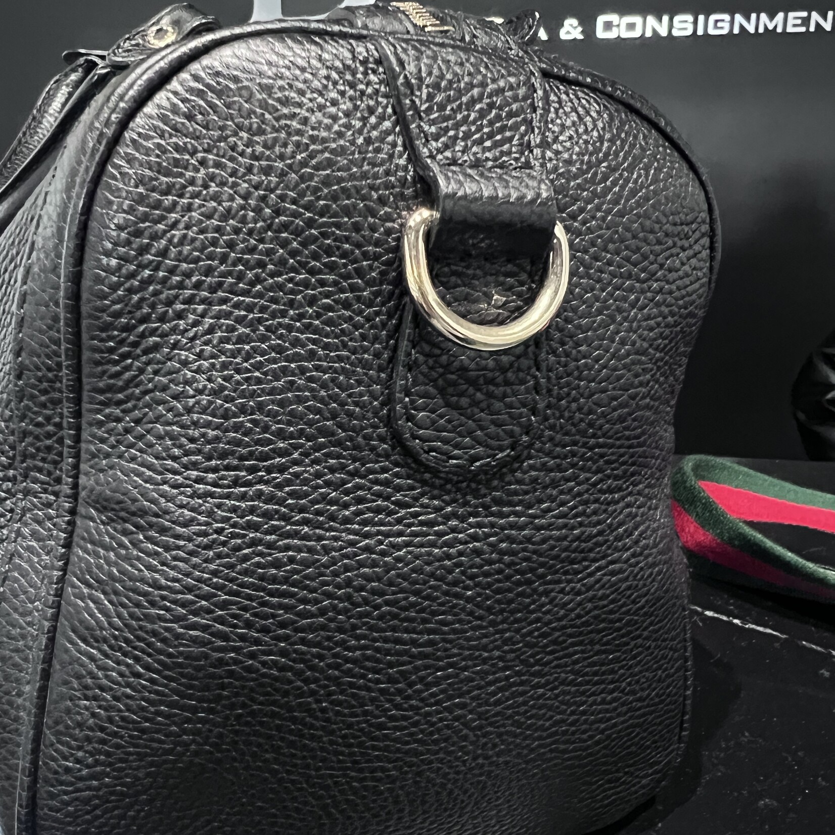 Gucci SOLD - Gucci Pebbled Bowler Bag