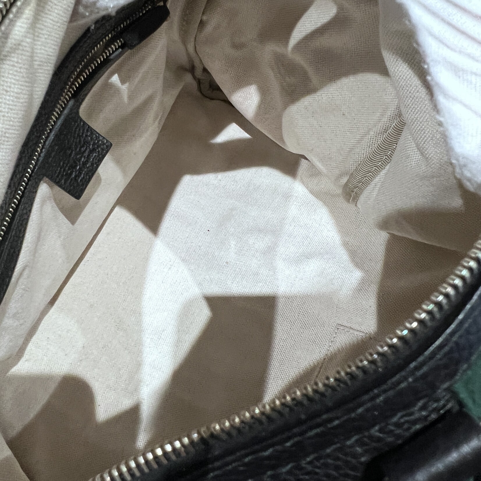 Gucci SOLD - Gucci Pebbled Bowler Bag