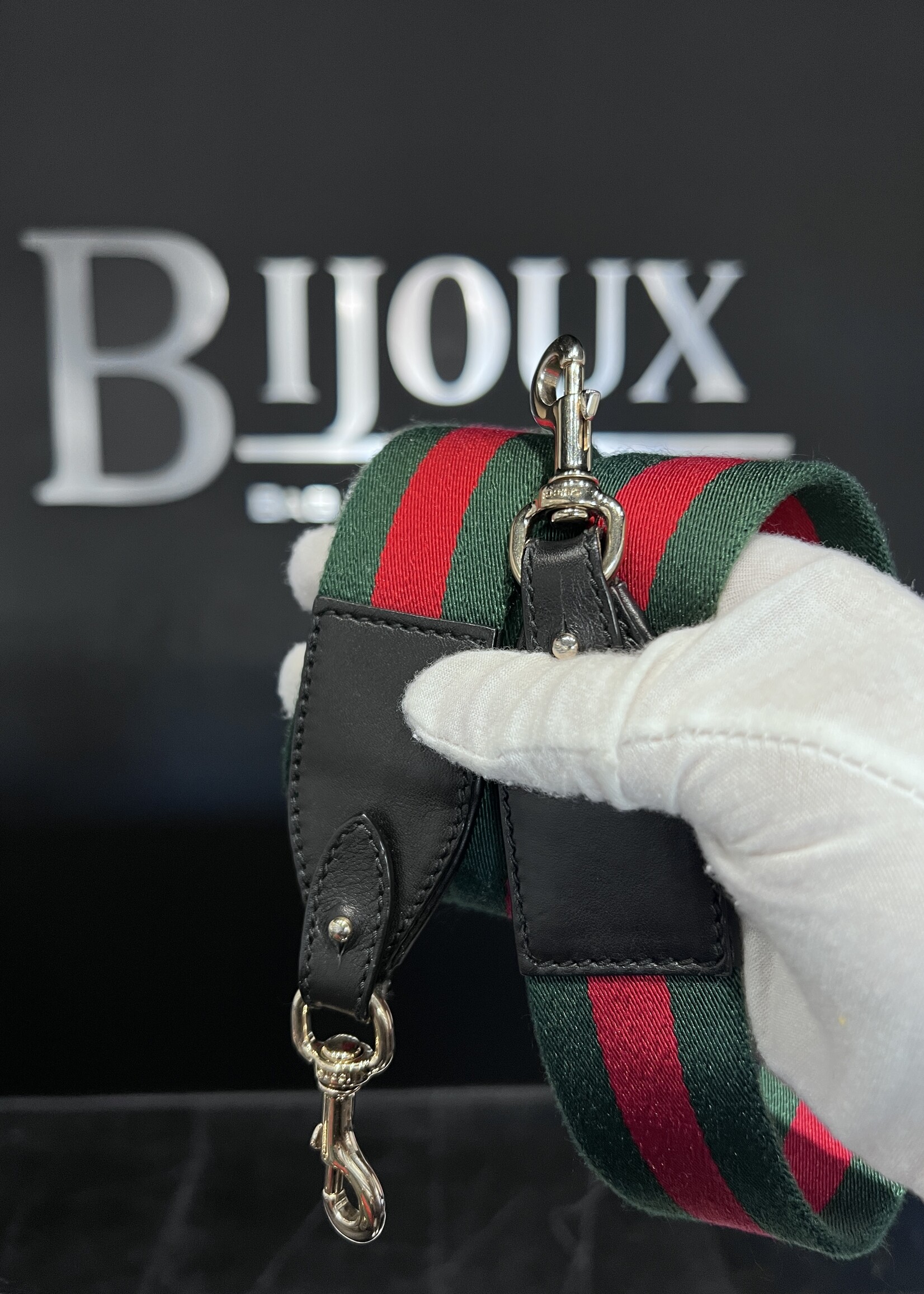 Gucci SOLD - Gucci Pebbled Bowler Bag
