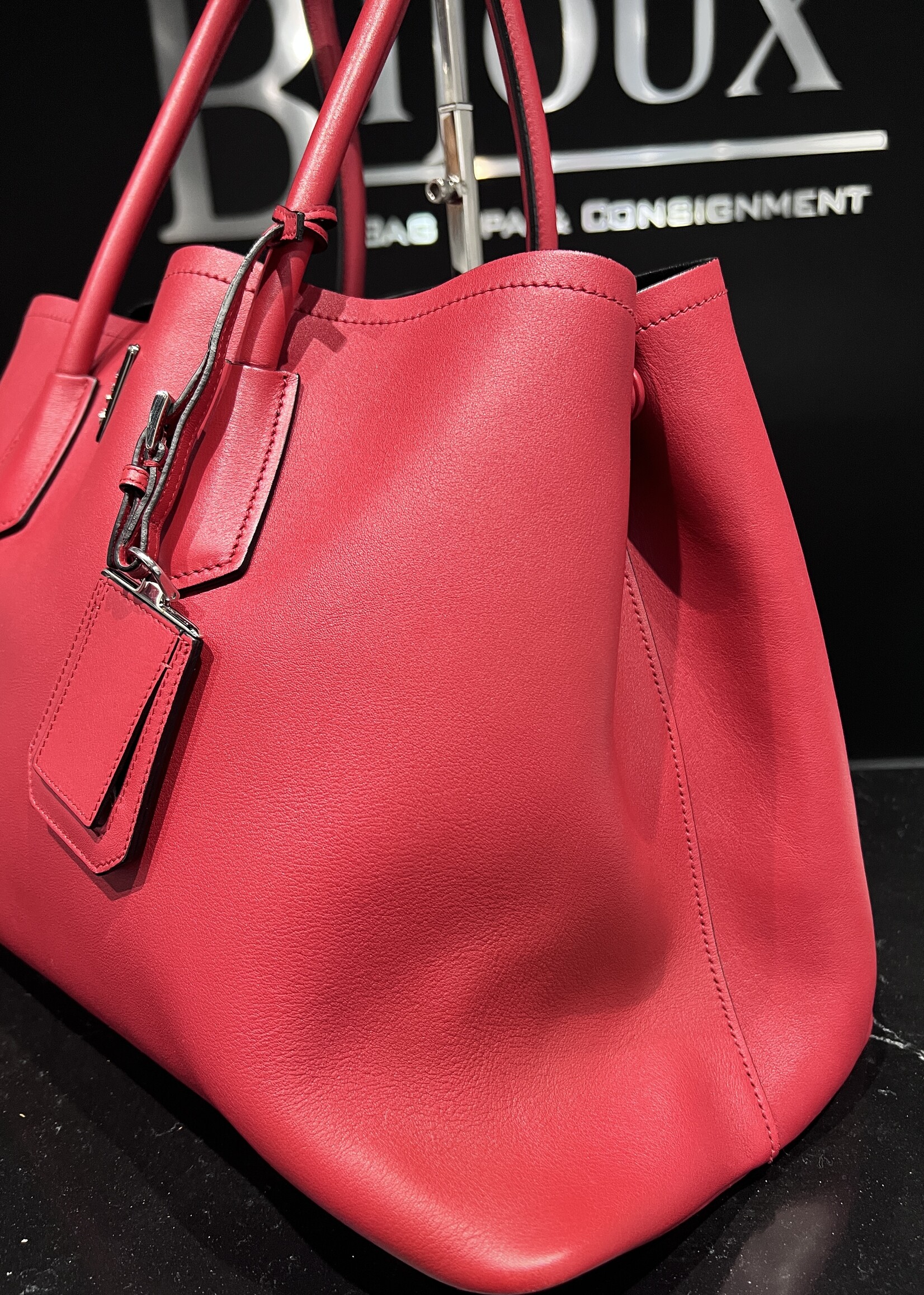 Prada Prada Nappa Double Tote