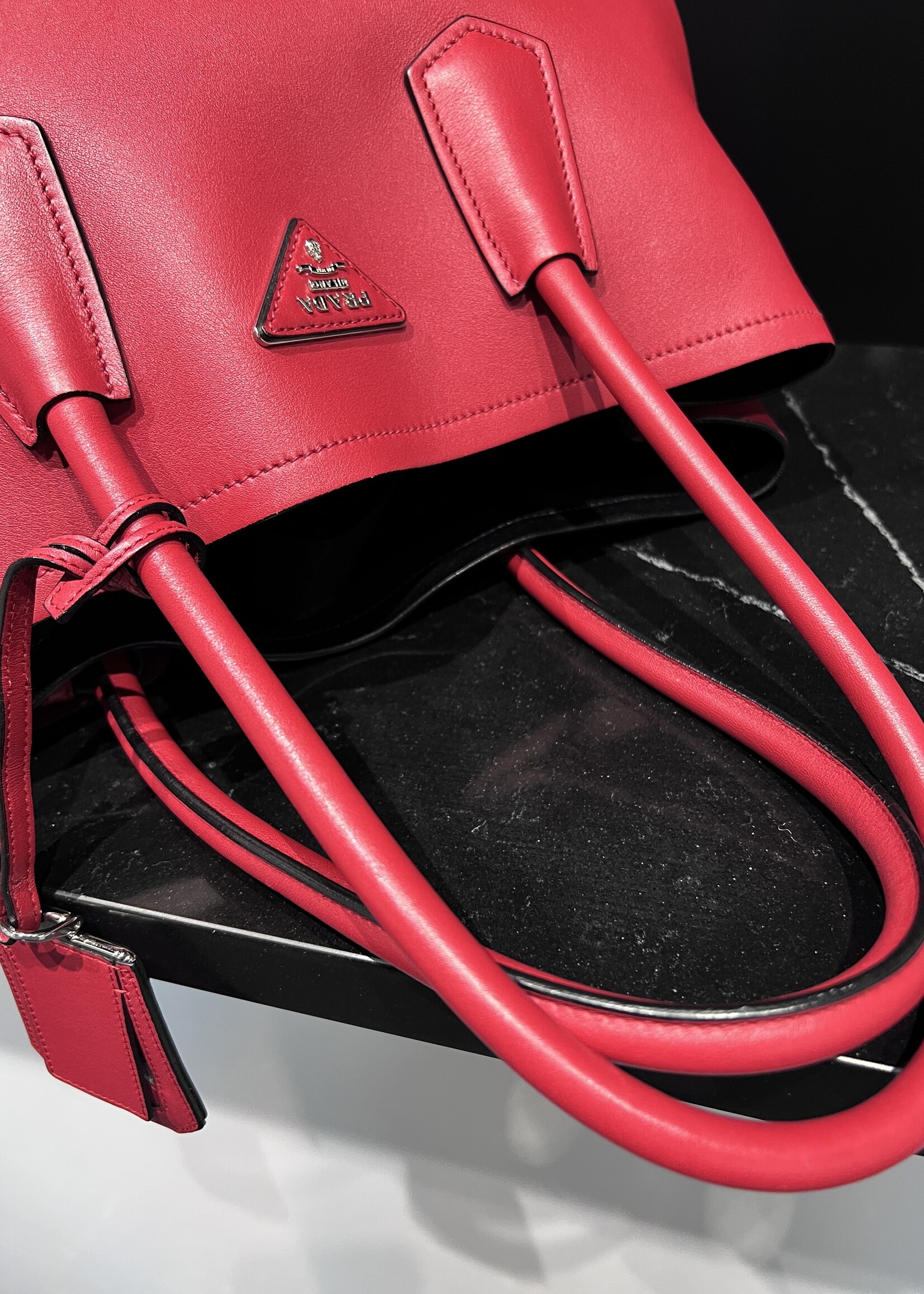 Prada Prada Nappa Double Tote