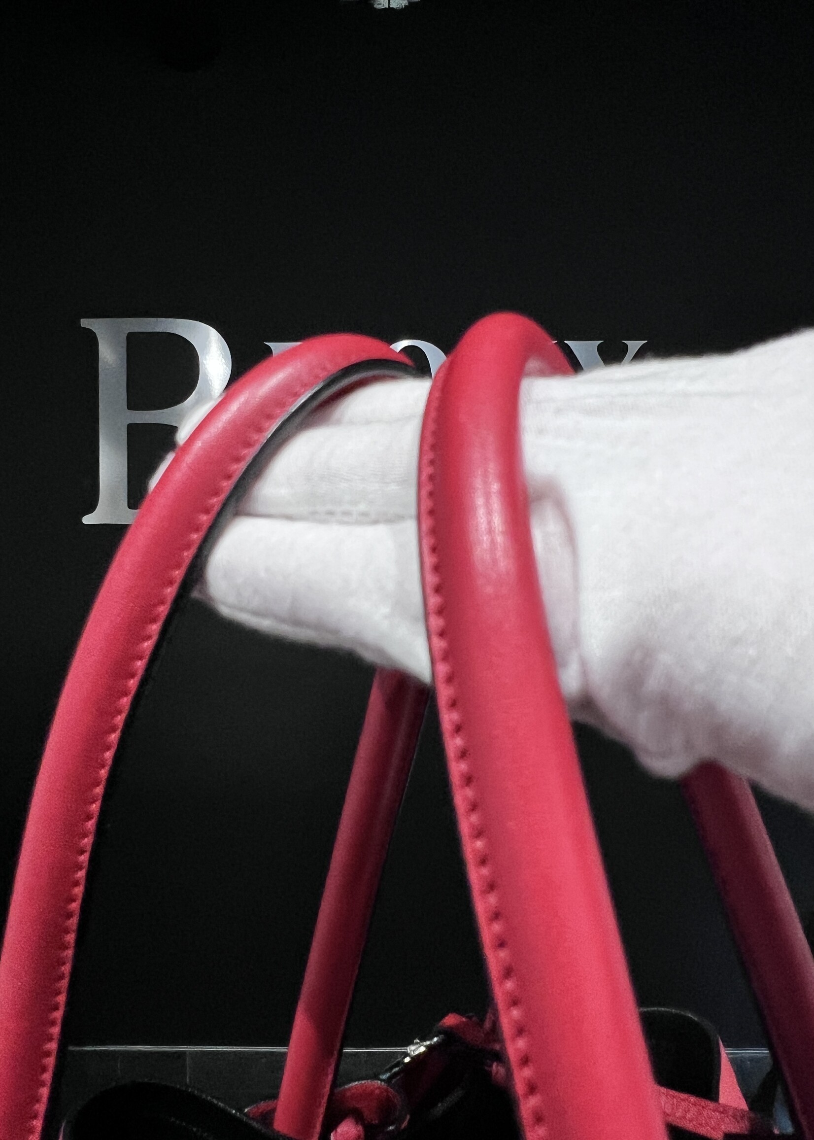 Prada Prada Nappa Double Tote