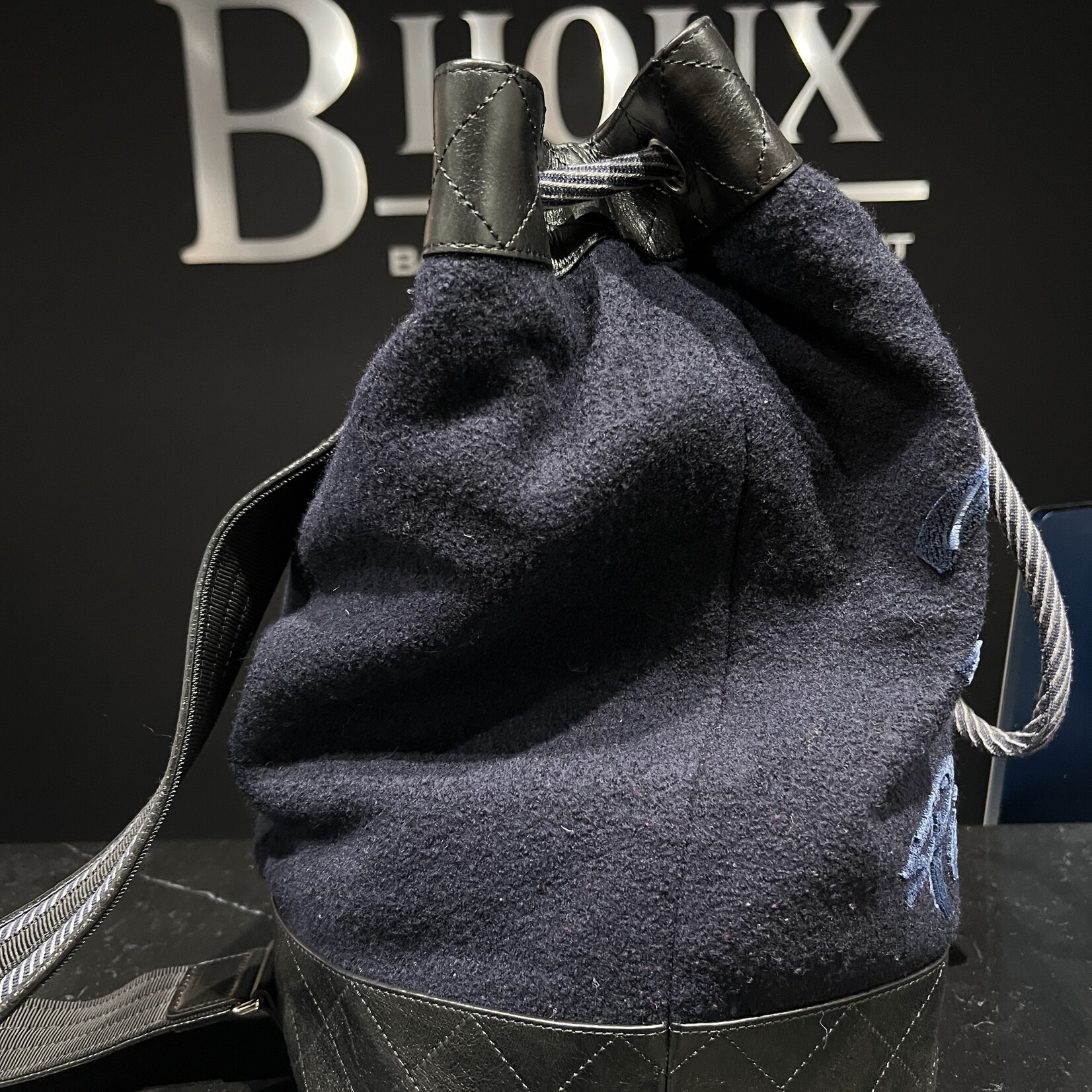 Chanel Chanel 18A Paris Hamburg Sling Backpack