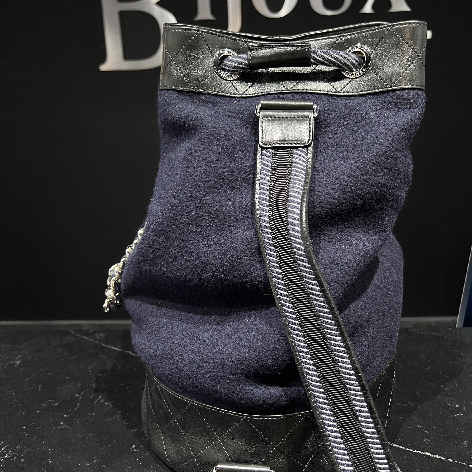 Chanel Chanel 18A Paris Hamburg Sling Backpack