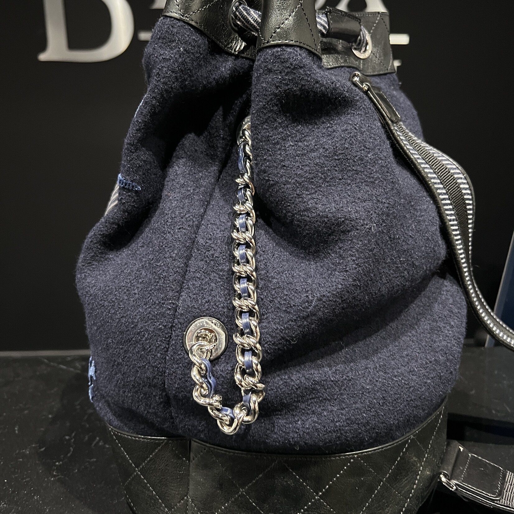 Chanel Chanel 18A Paris Hamburg Sling Backpack