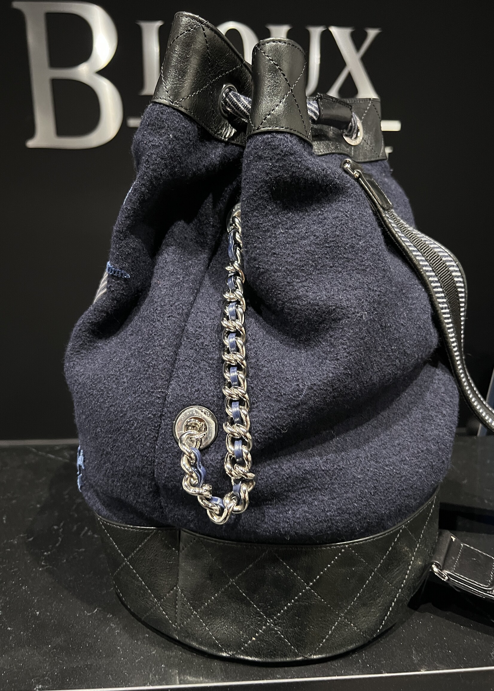 Chanel Chanel 18A Paris Hamburg Sling Backpack