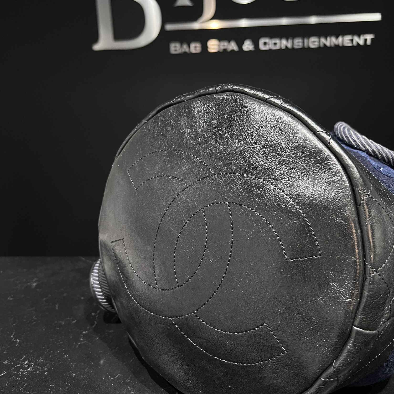 Chanel Chanel 18A Paris Hamburg Sling Backpack