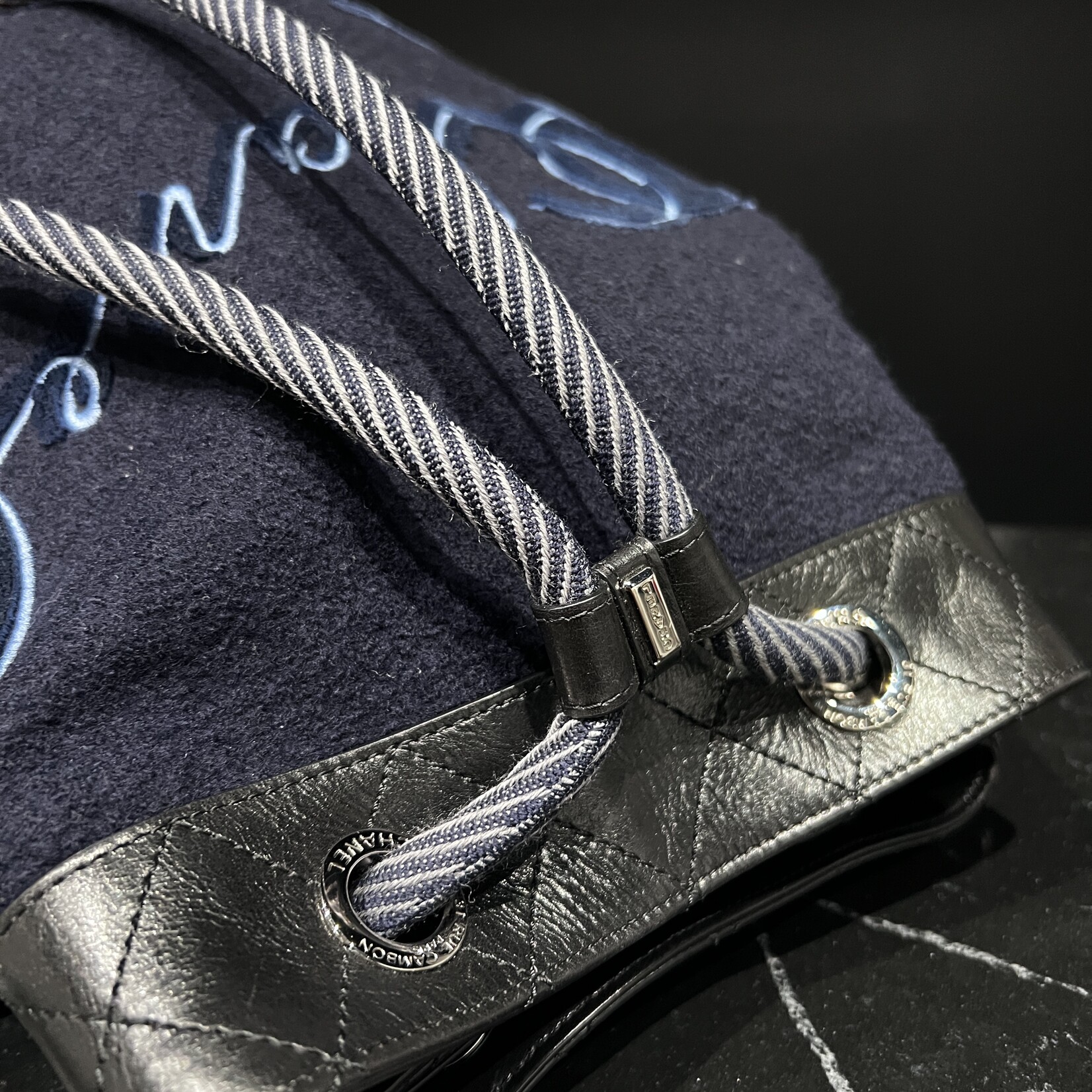 Chanel Chanel 18A Paris Hamburg Sling Backpack