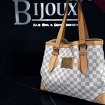 Louis Vuitton SOLD - Louis Vuitton Hampstead MM Damier Azur