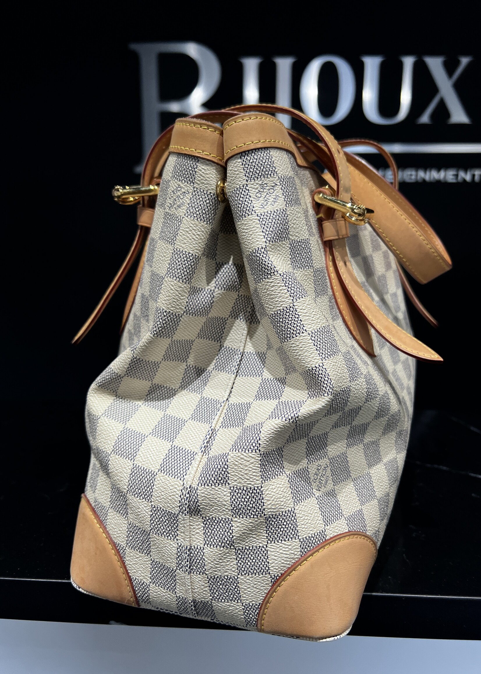 Louis Vuitton SOLD - Louis Vuitton Hampstead MM Damier Azur