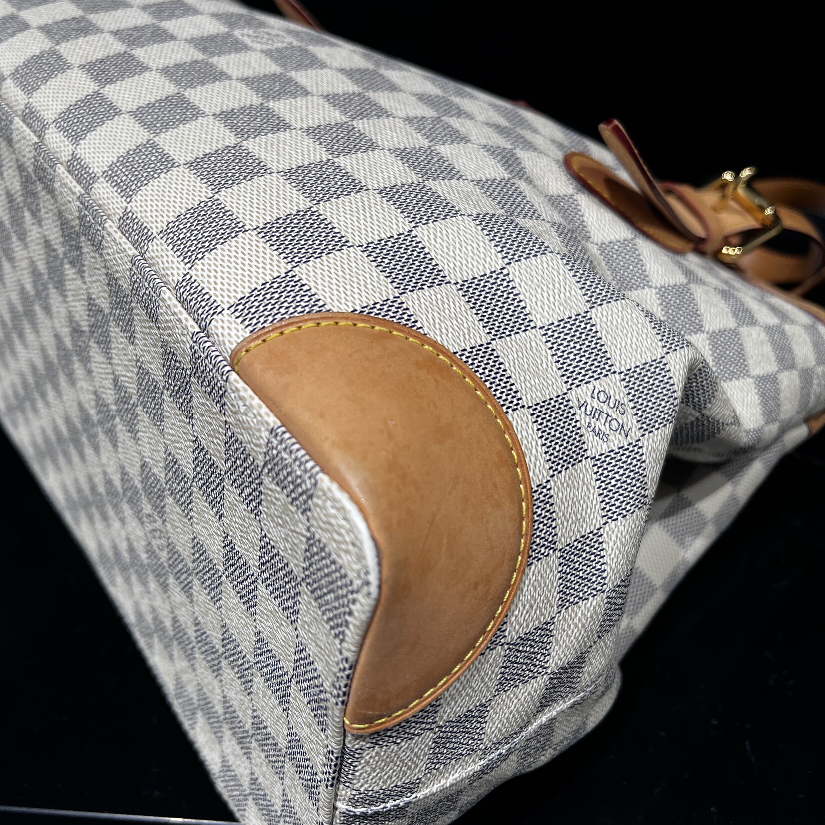 Louis Vuitton SOLD - Louis Vuitton Hampstead MM Damier Azur