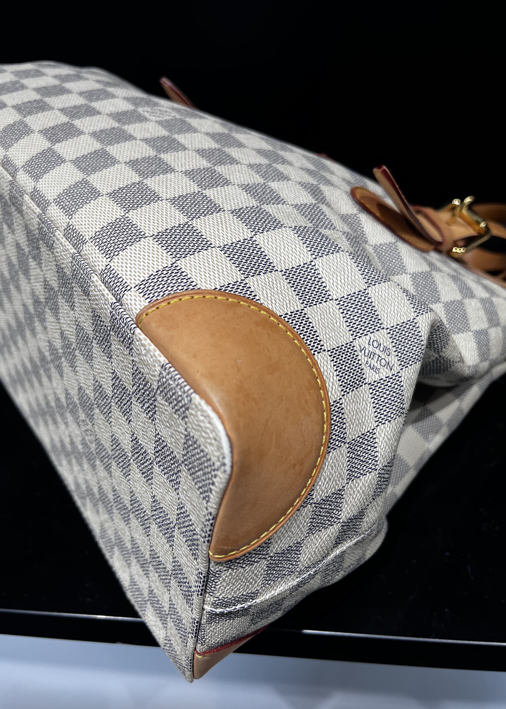 Louis Vuitton SOLD - Louis Vuitton Hampstead MM Damier Azur
