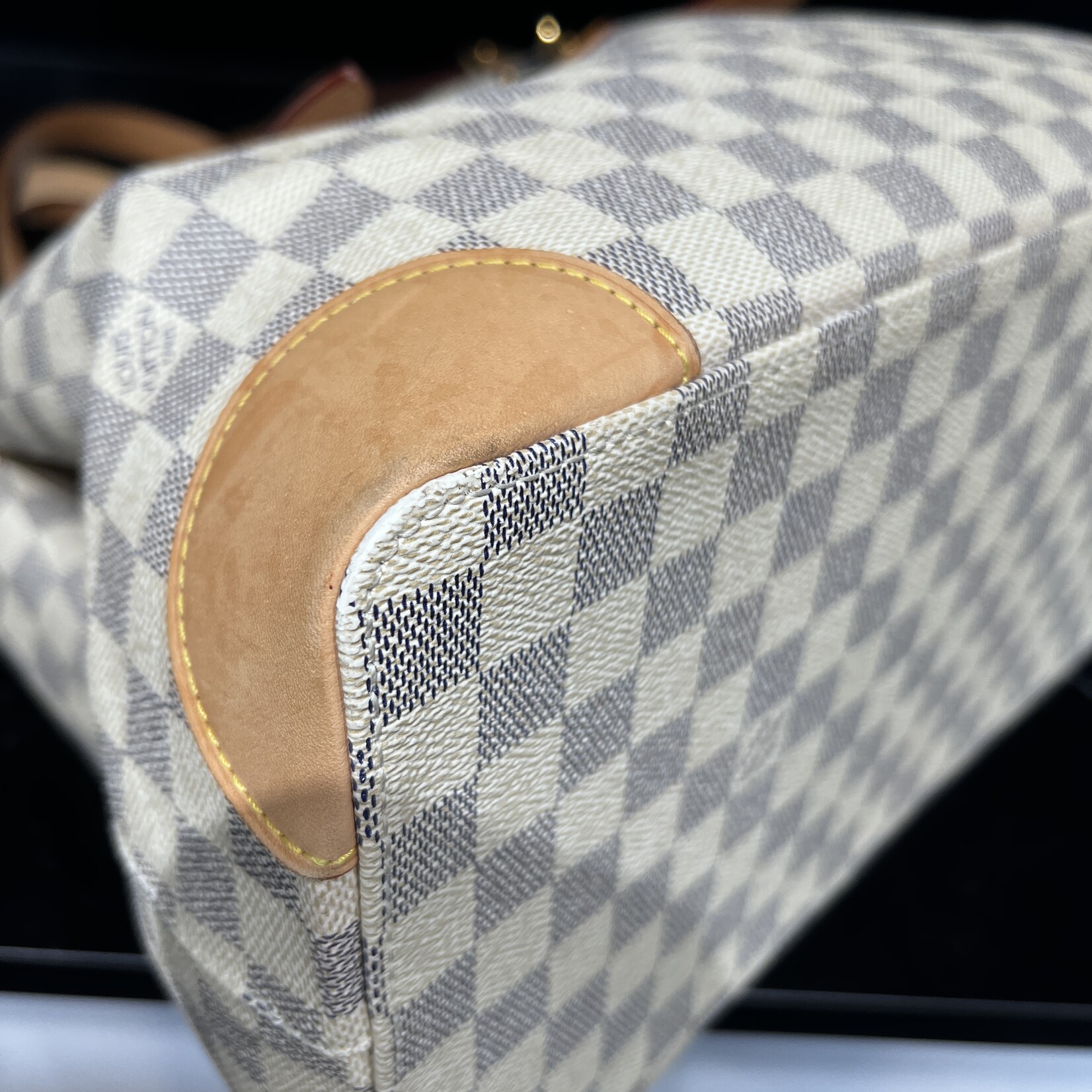 Louis Vuitton SOLD - Louis Vuitton Hampstead MM Damier Azur