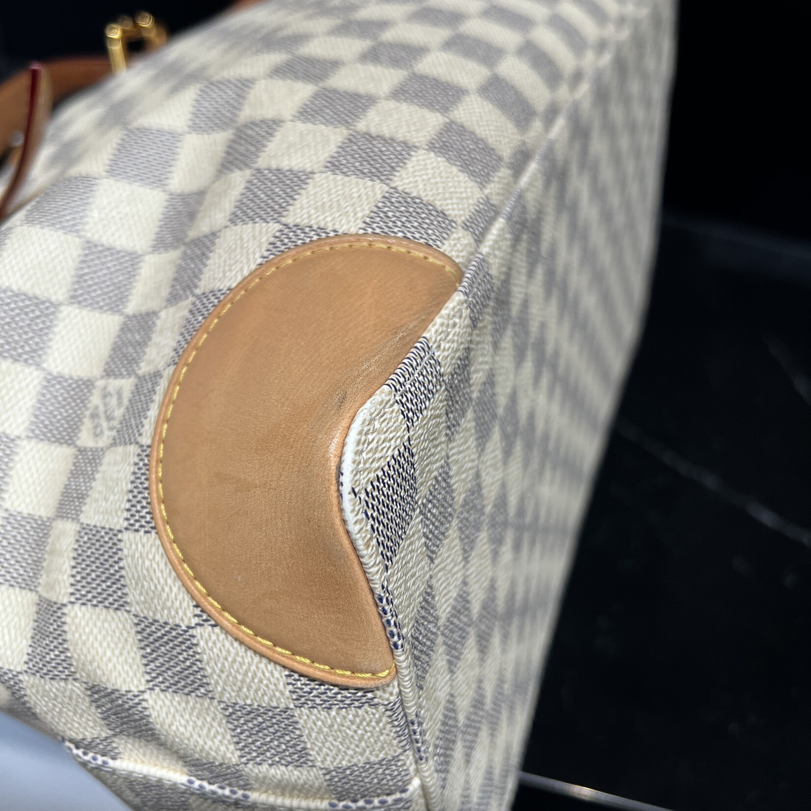Louis Vuitton SOLD - Louis Vuitton Hampstead MM Damier Azur