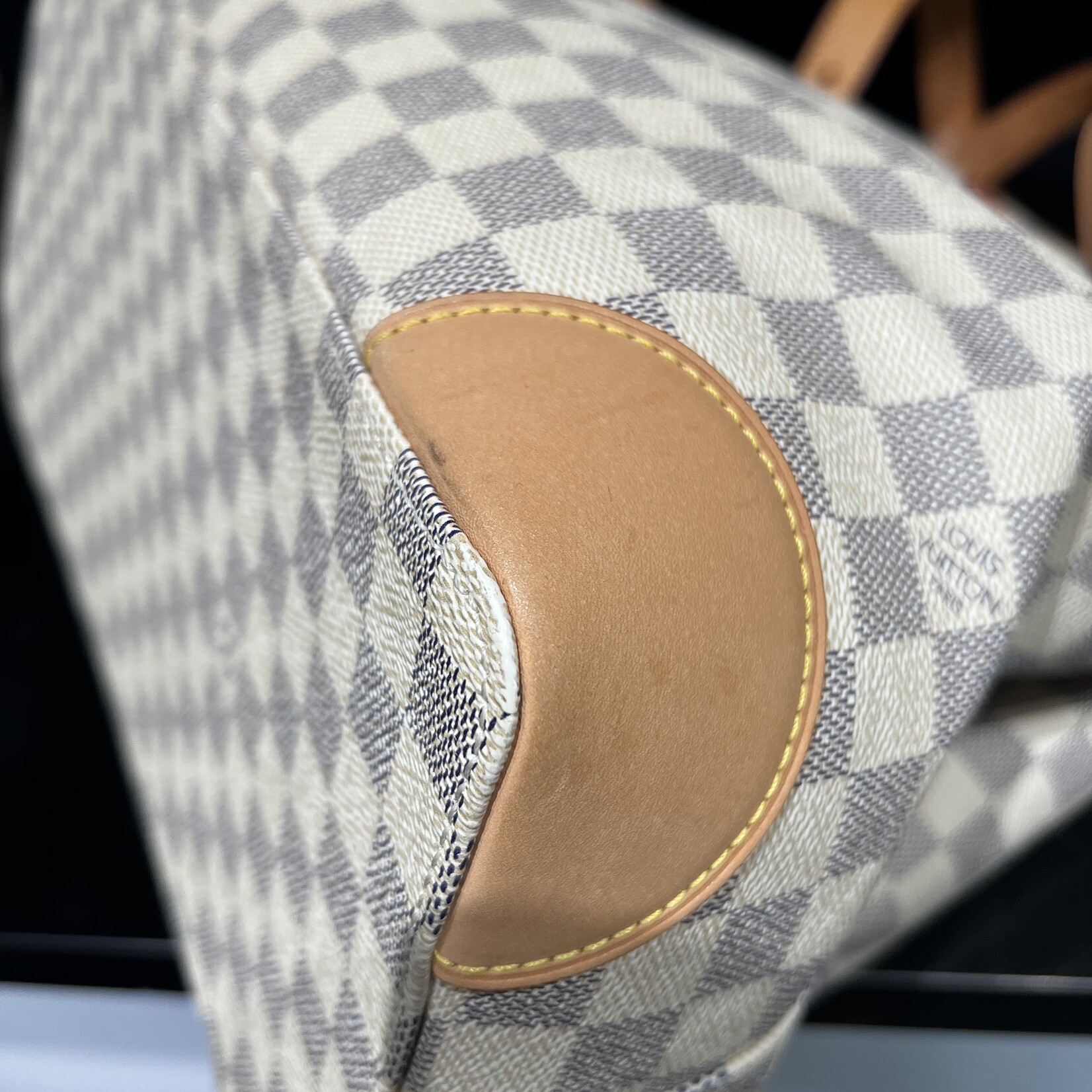 Louis Vuitton SOLD - Louis Vuitton Hampstead MM Damier Azur