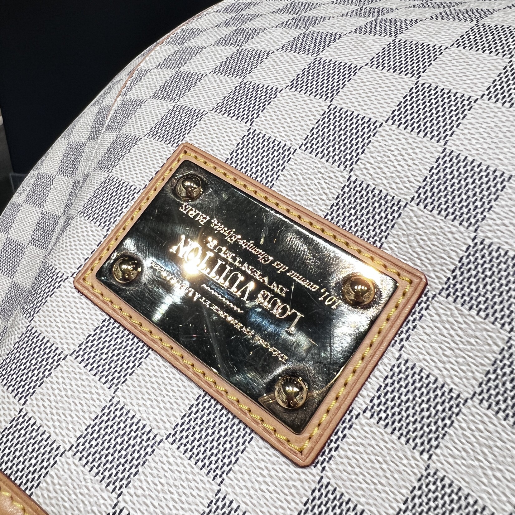 Louis Vuitton Louis Vuitton Galleria PM Damier Azur