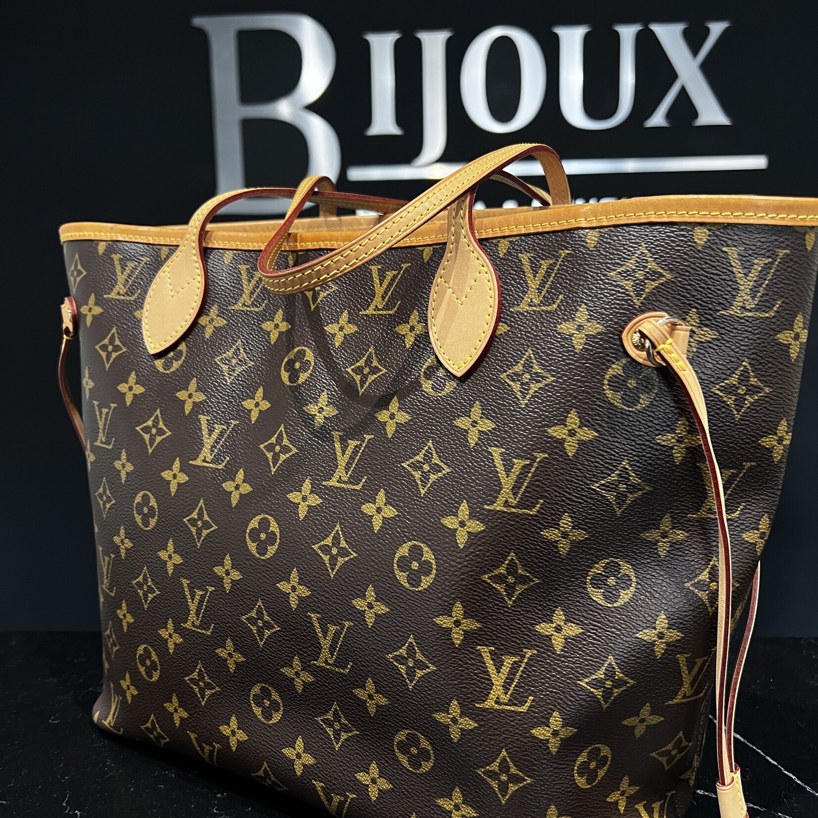 Louis Vuitton Louis Vuitton Monogram V Neverfull MM Turquoise