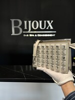 Fendi SOLD - Fendi White Metal Spike