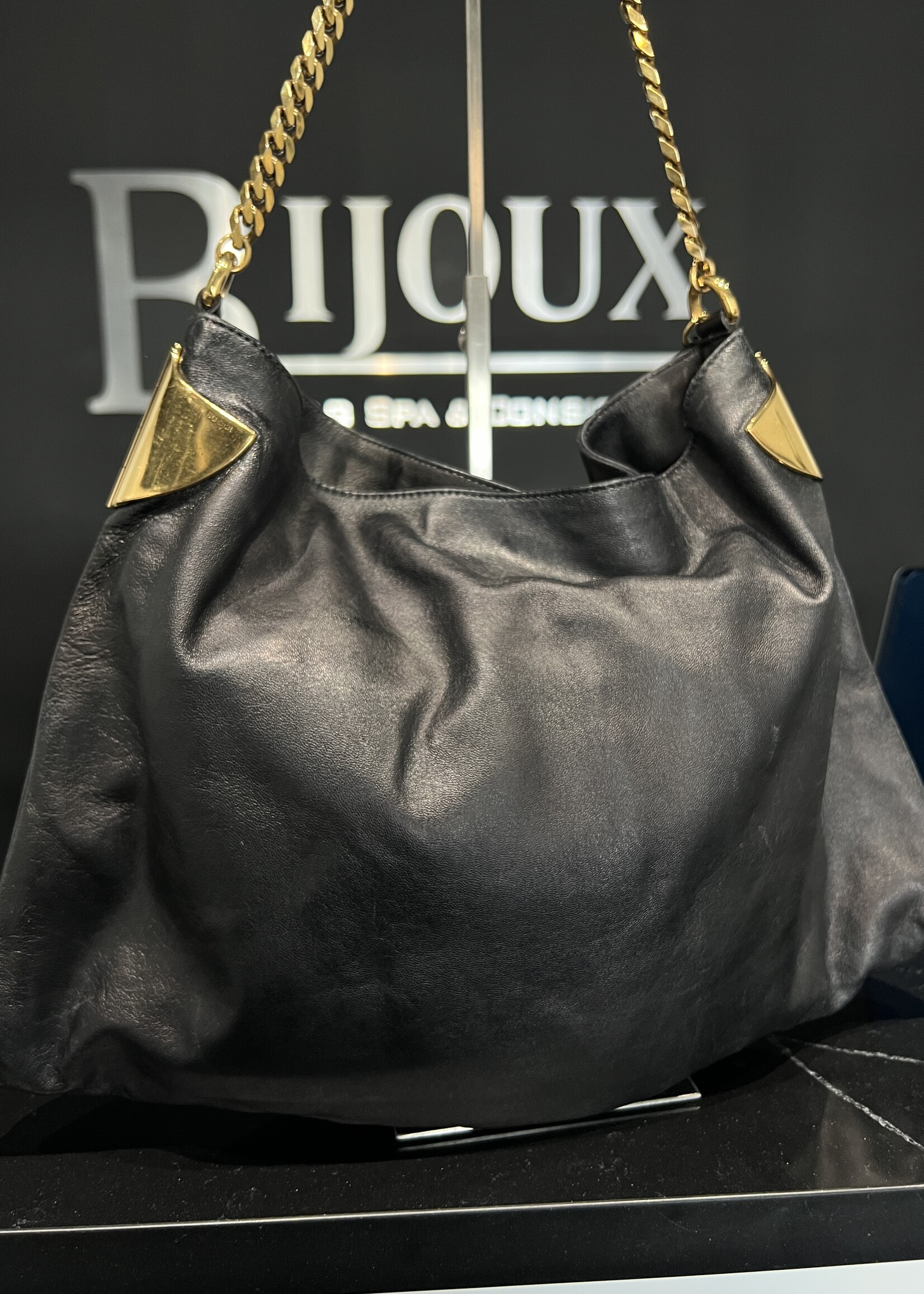 Gucci Gucci 1970 Hobo Leather Bag