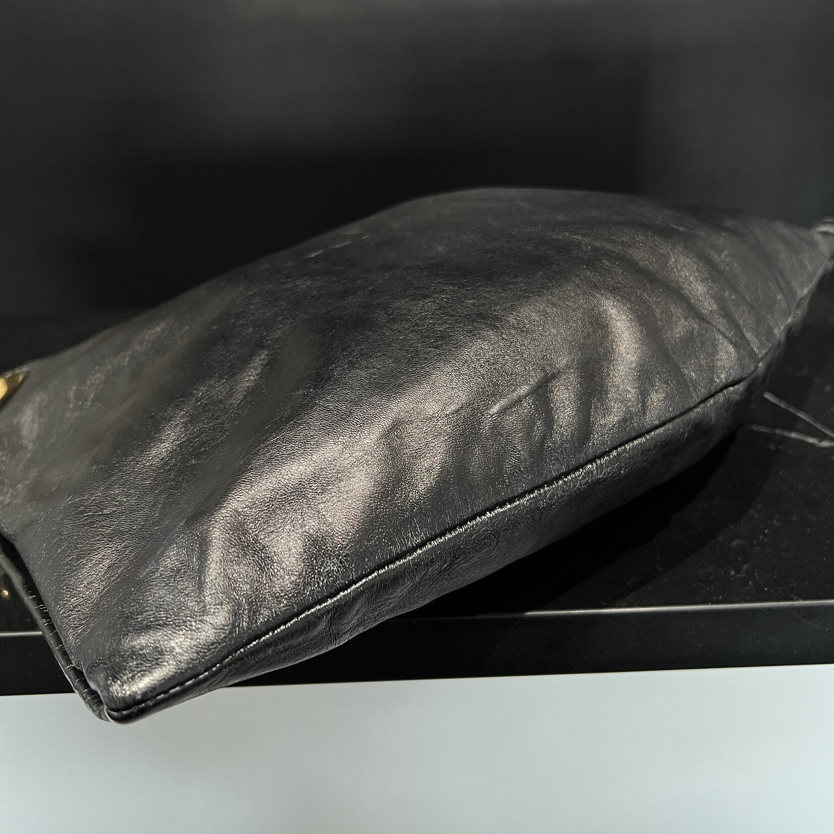 Gucci Gucci 1970 Hobo Leather Bag