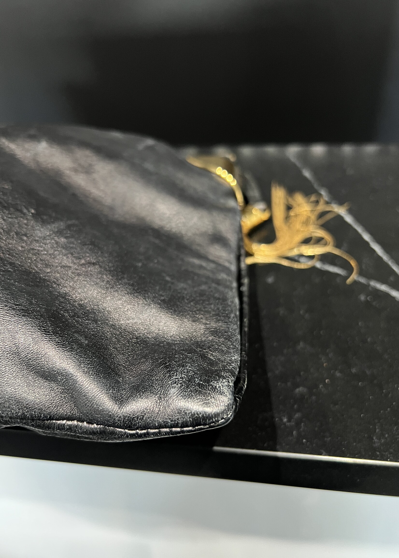 Gucci Gucci 1970 Hobo Leather Bag