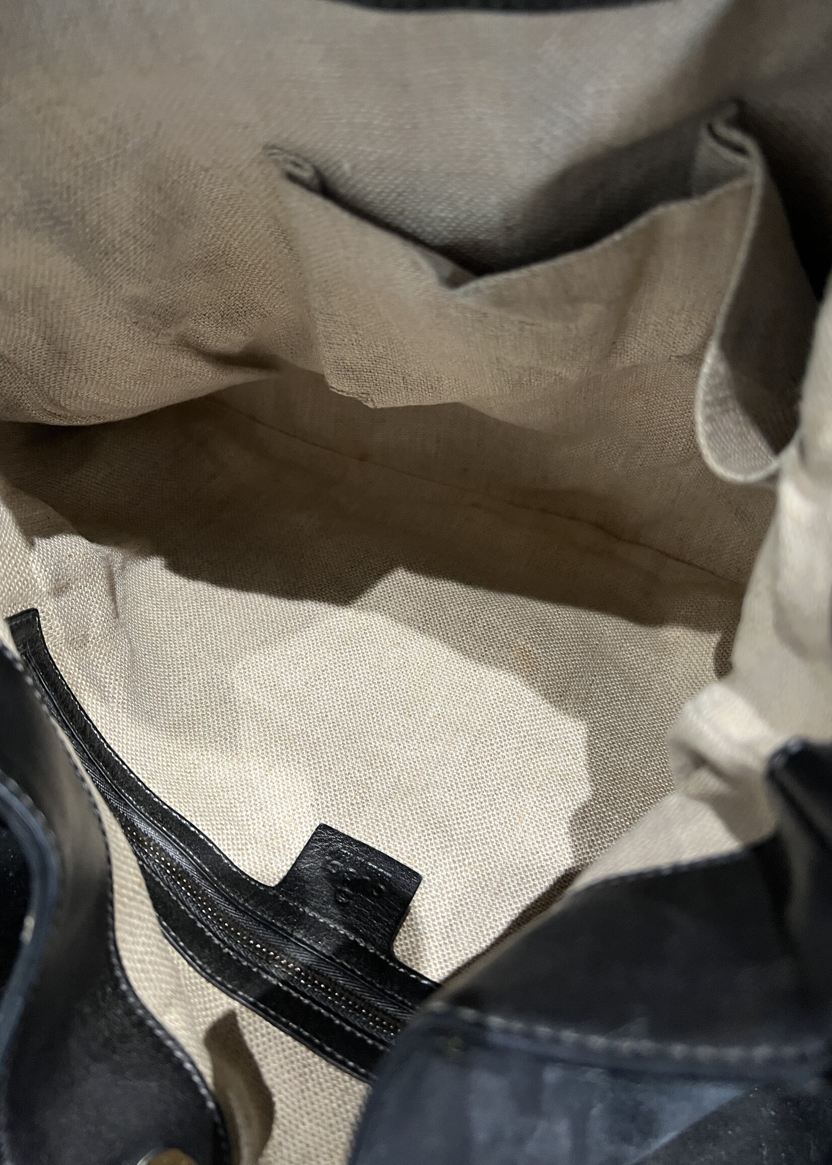 Gucci Gucci 1970 Hobo Leather Bag