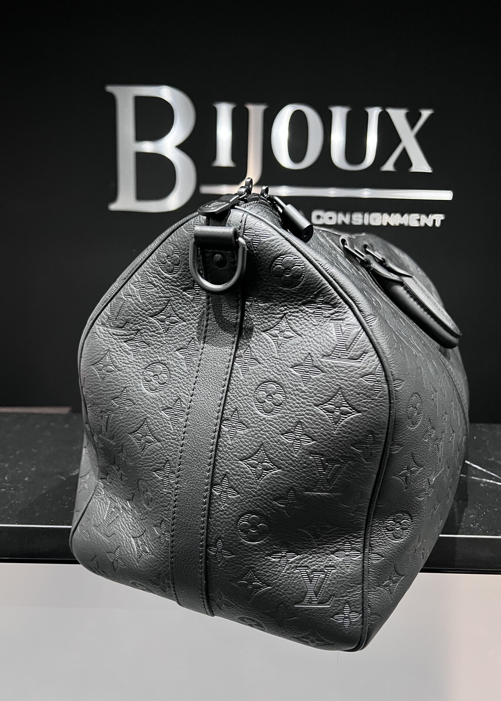 Louis Vuitton SOLD - Louis Vuitton Keepall 50 Monogram Shadow