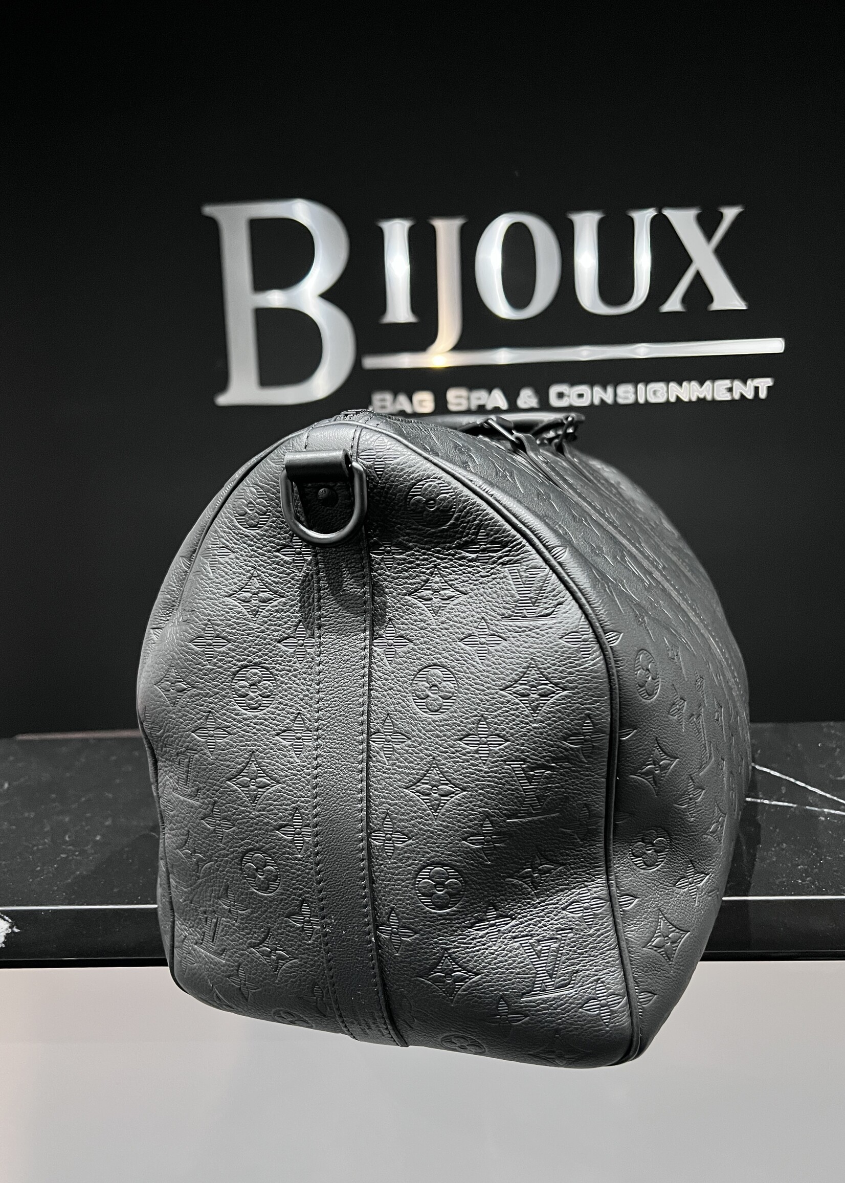 Louis Vuitton SOLD - Louis Vuitton Keepall 50 Monogram Shadow