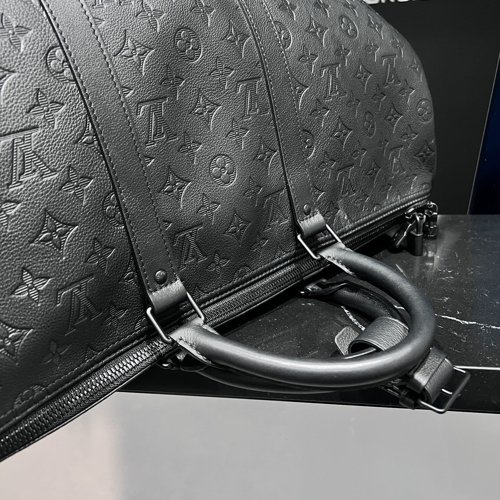 Louis Vuitton Louis Vuitton Keepall 50 Monogram Shadow