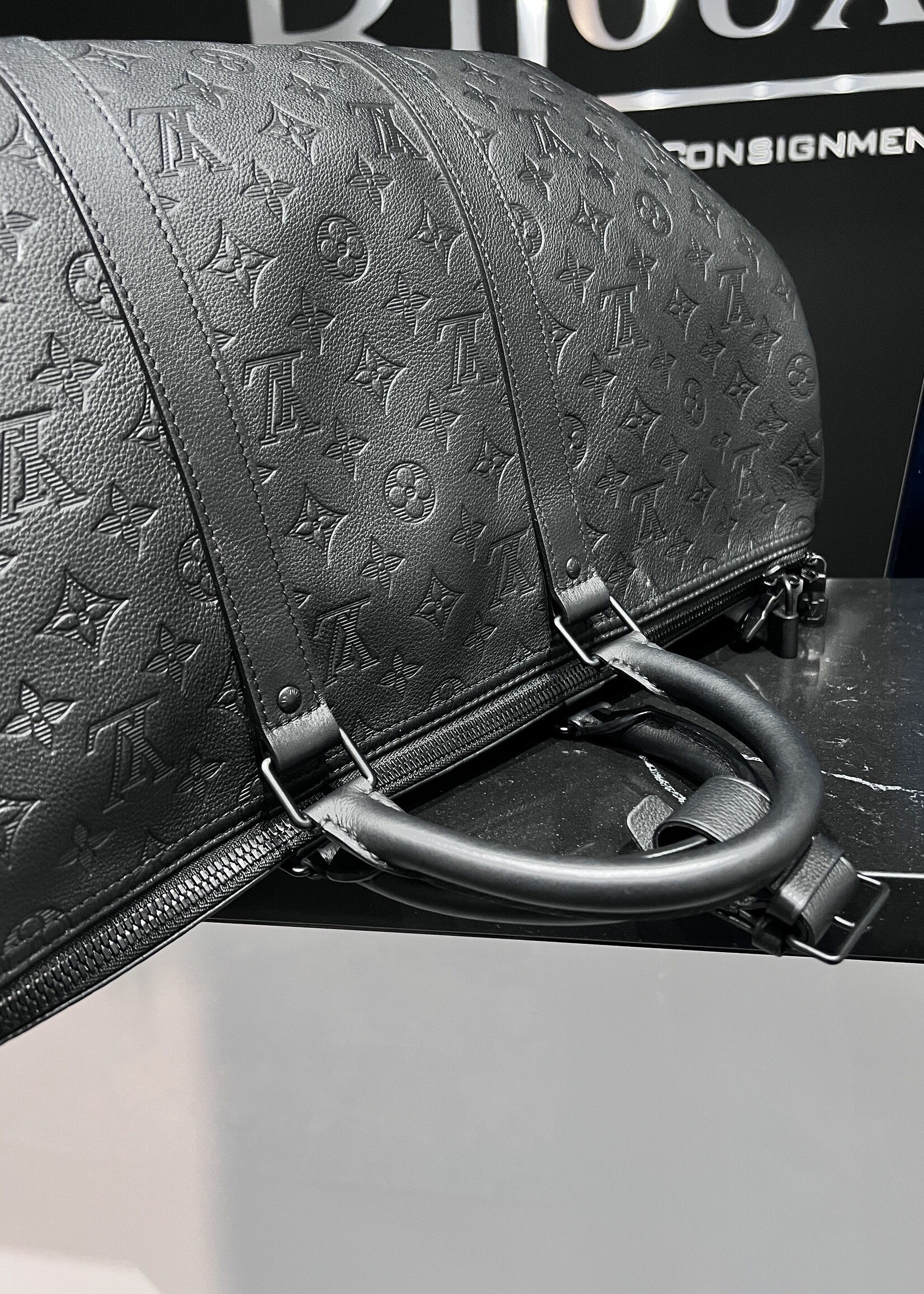 Louis Vuitton Louis Vuitton Keepall 50 Monogram Shadow