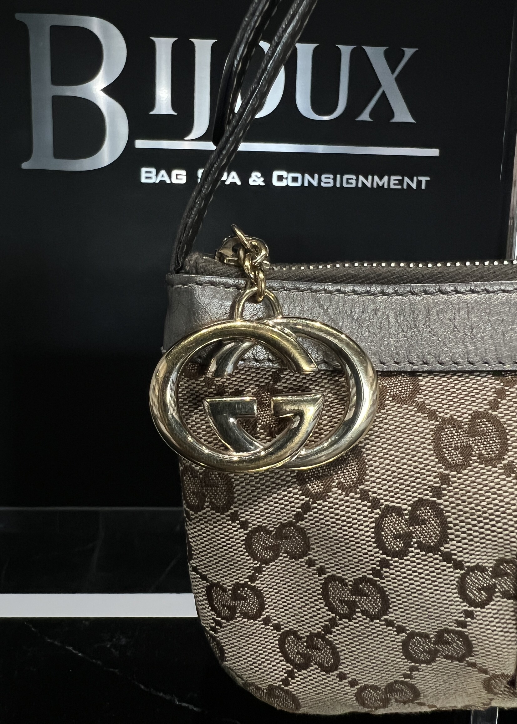 Gucci SOLD - Gucci GG Monogram Shoulder Bag