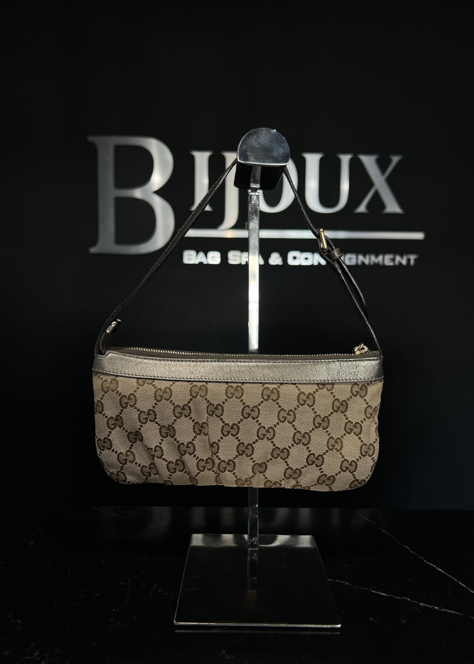 Gucci SOLD - Gucci GG Monogram Shoulder Bag