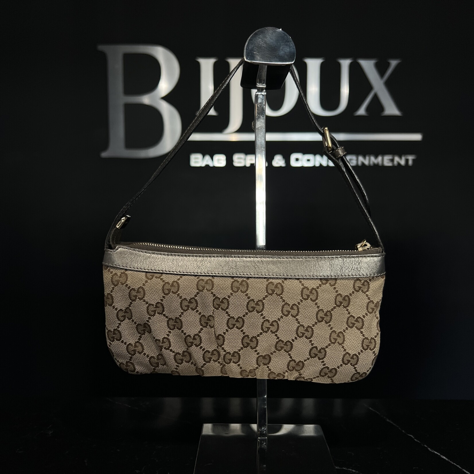 Gucci SOLD - Gucci GG Monogram Shoulder Bag