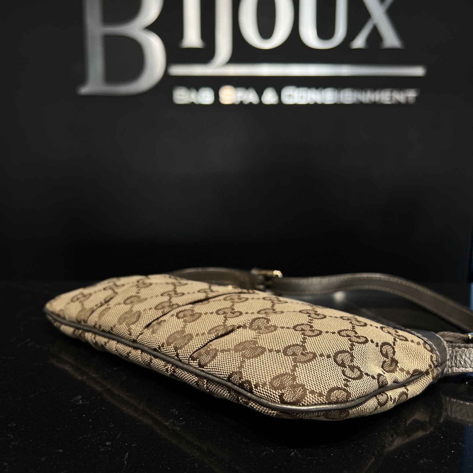 Gucci SOLD - Gucci GG Monogram Shoulder Bag