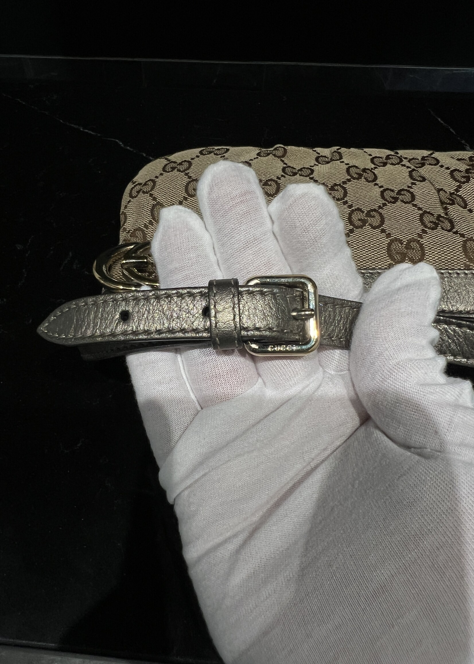 Gucci SOLD - Gucci GG Monogram Shoulder Bag