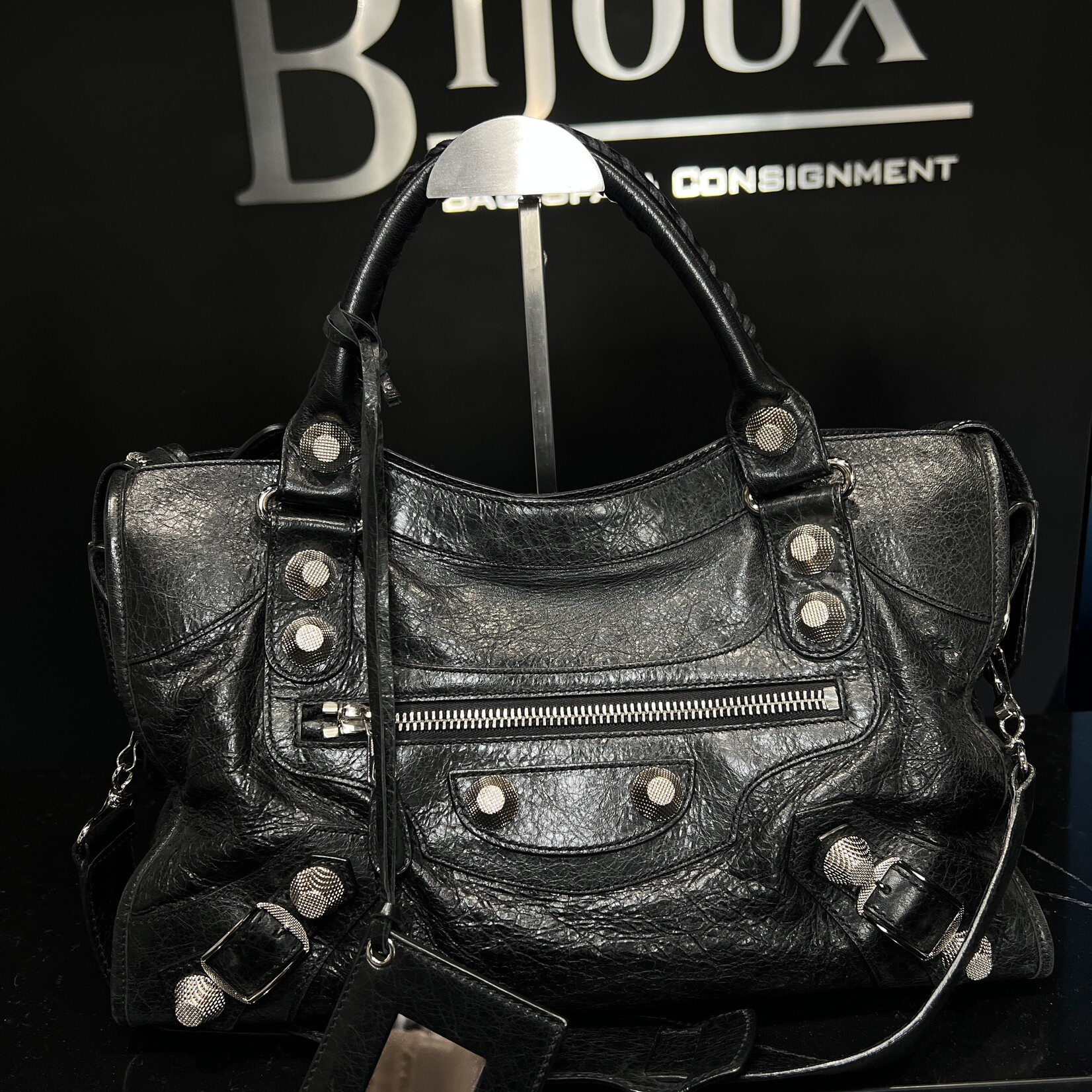 Balenciaga SOLD - Balenciaga Giant City 21 Black