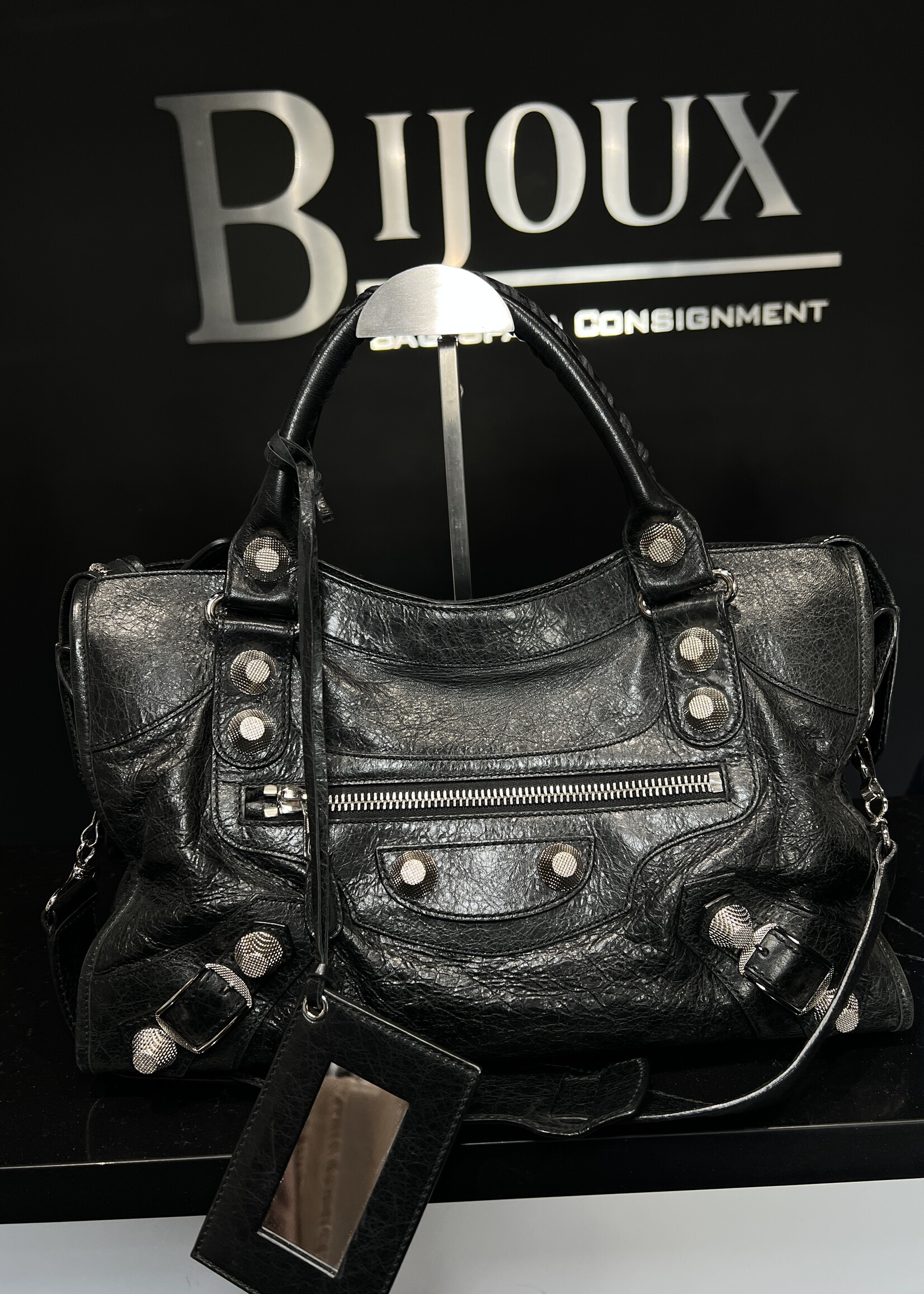 Balenciaga SOLD - Balenciaga Giant City 21 Black