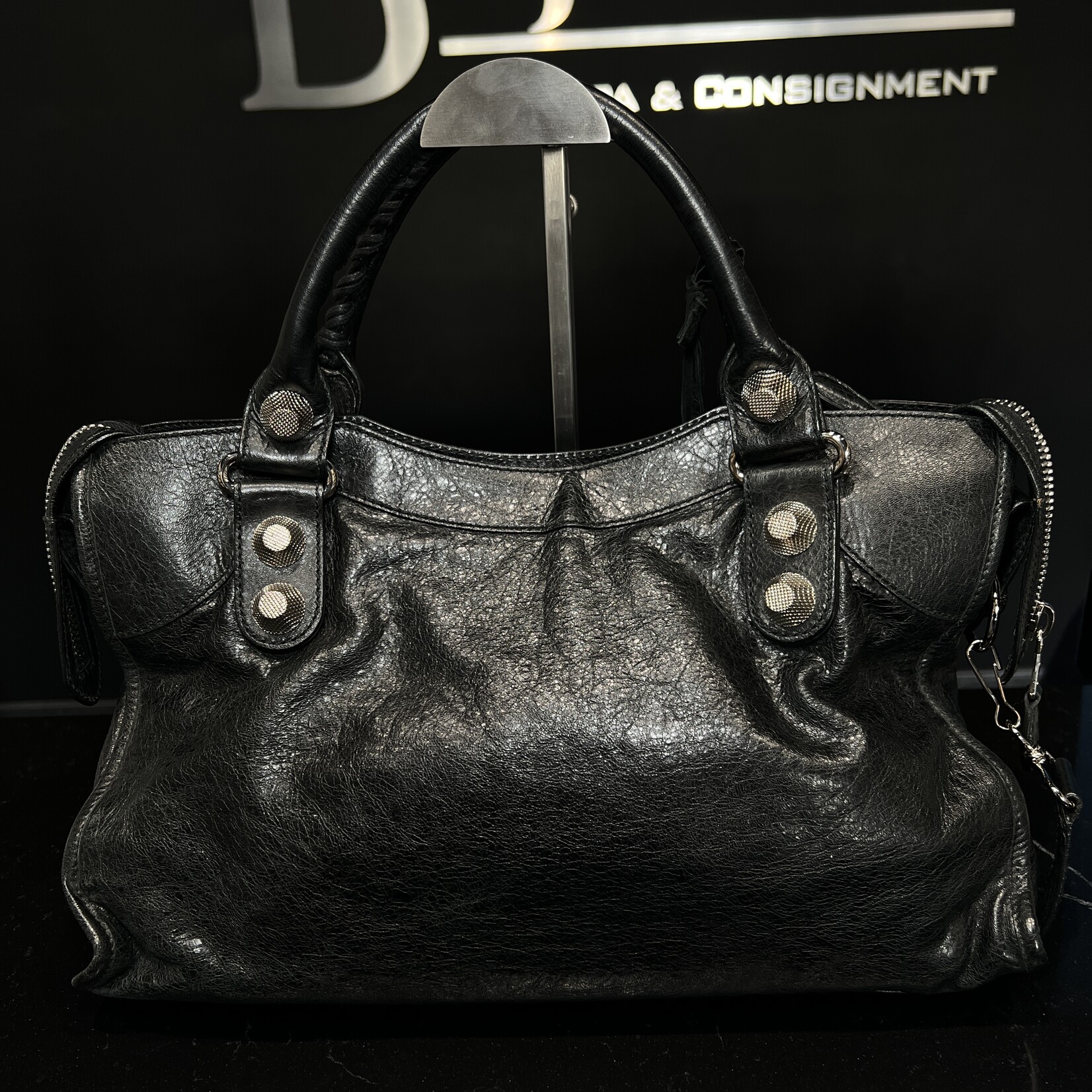 Balenciaga SOLD - Balenciaga Giant City 21 Black