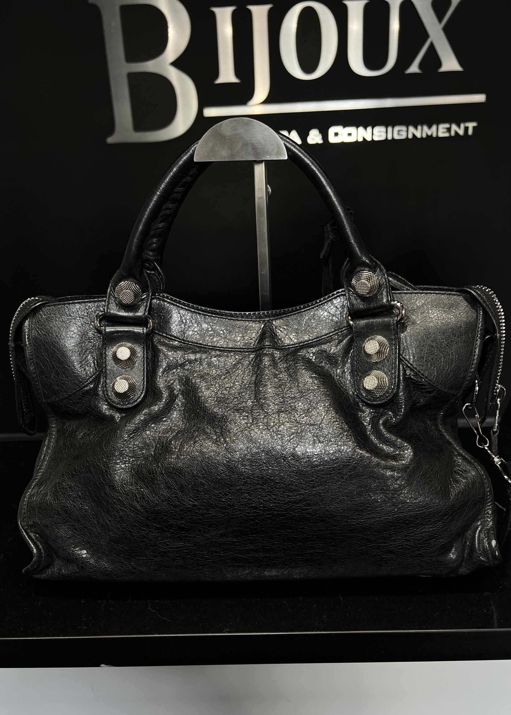 Balenciaga SOLD - Balenciaga Giant City 21 Black