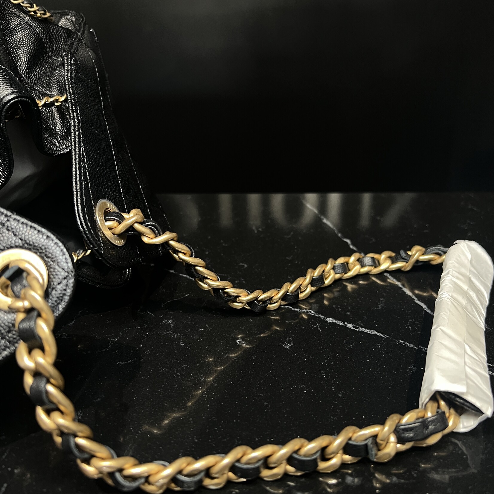 Chanel Chanel 25 Black GHW