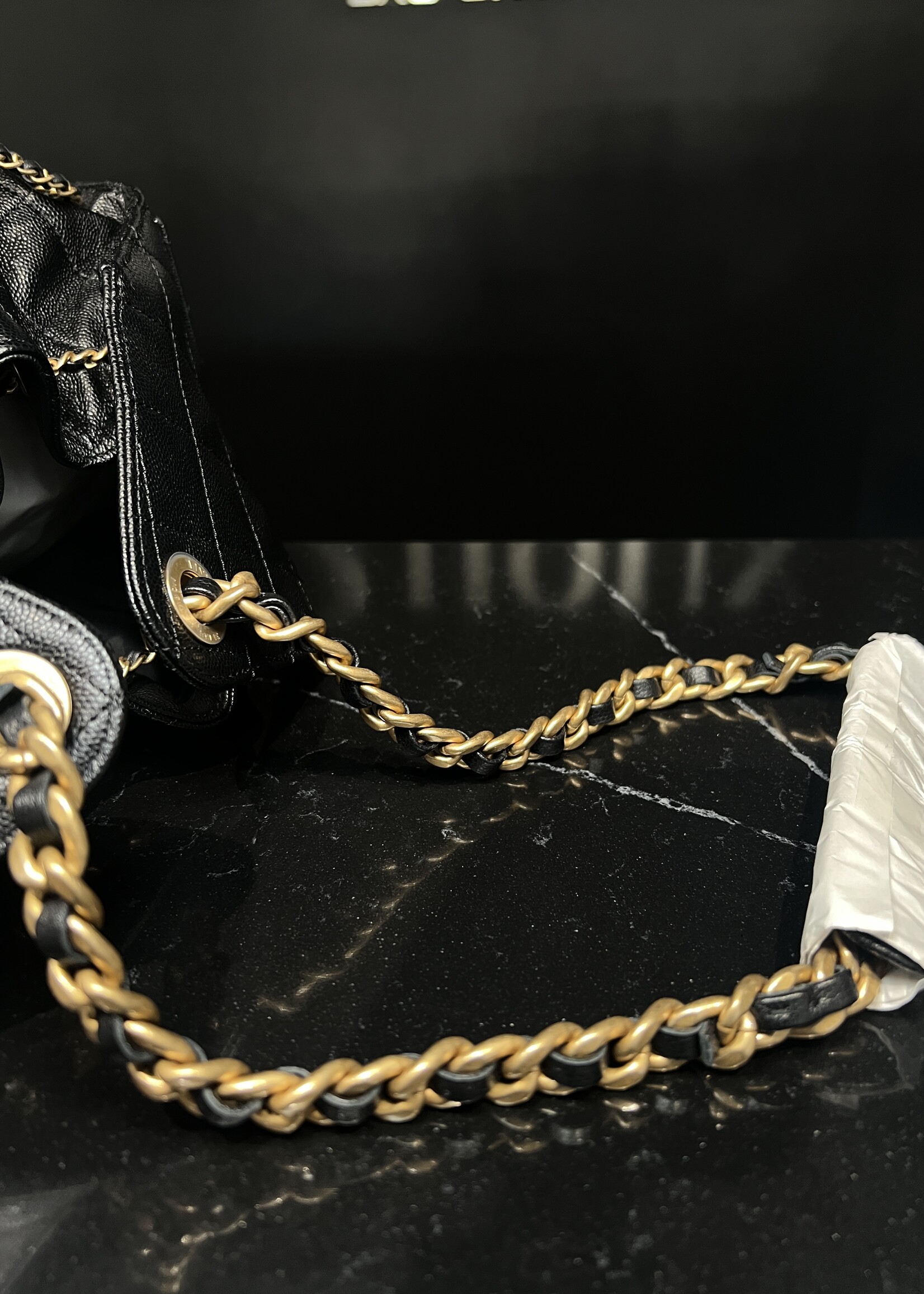 Chanel Chanel 25 Black GHW