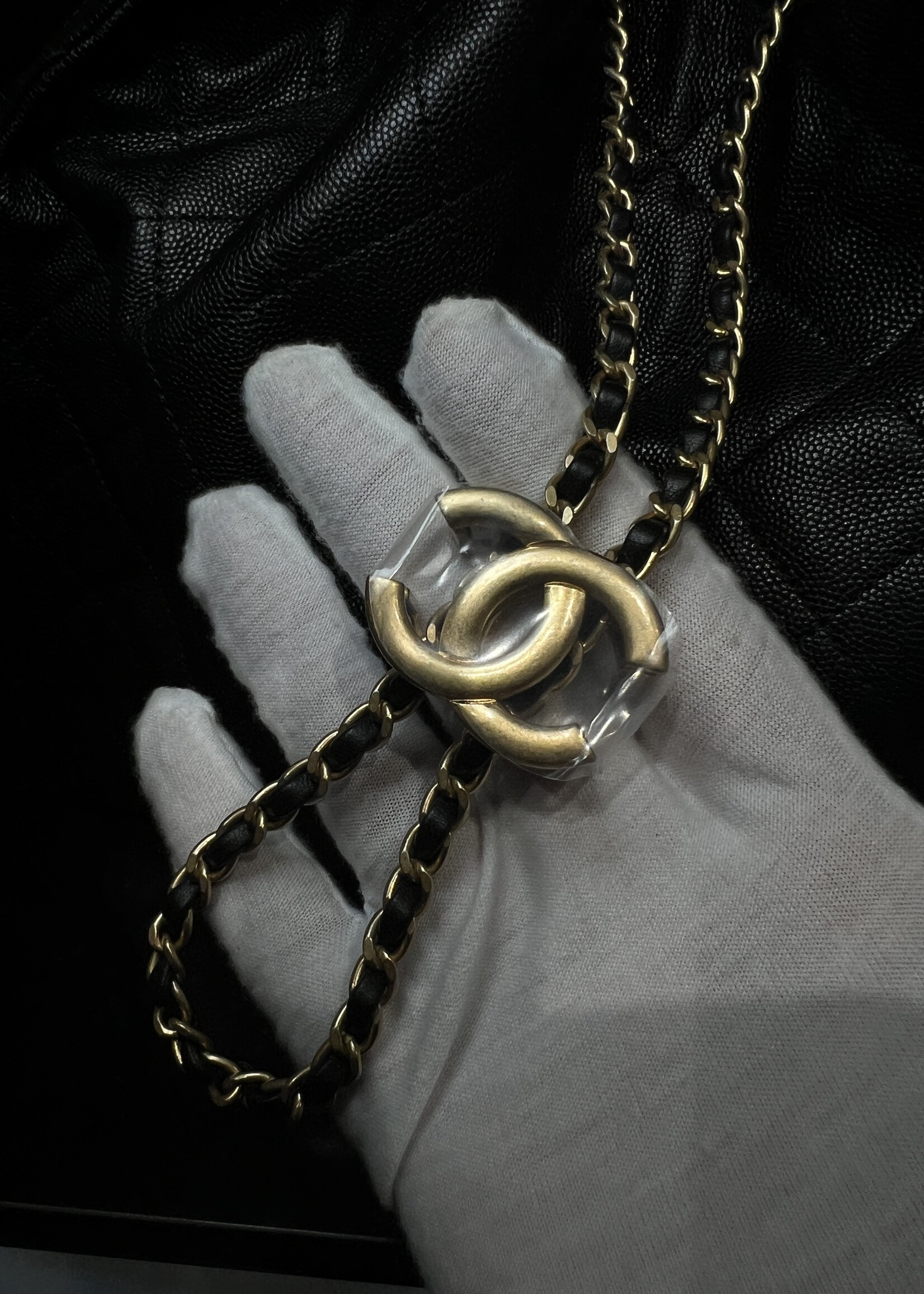 Chanel Chanel 25 Black GHW