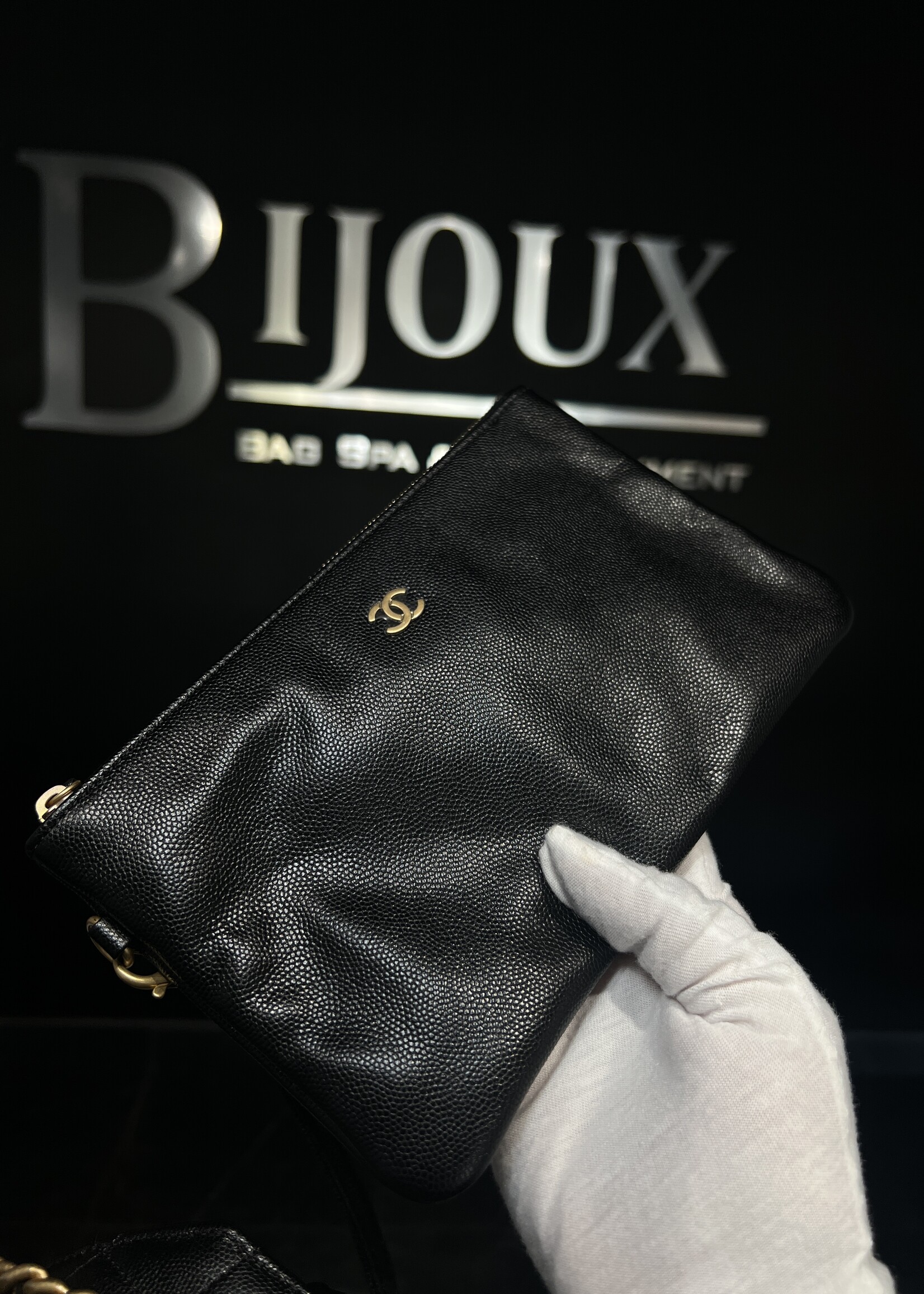 Chanel Chanel 25 Black GHW