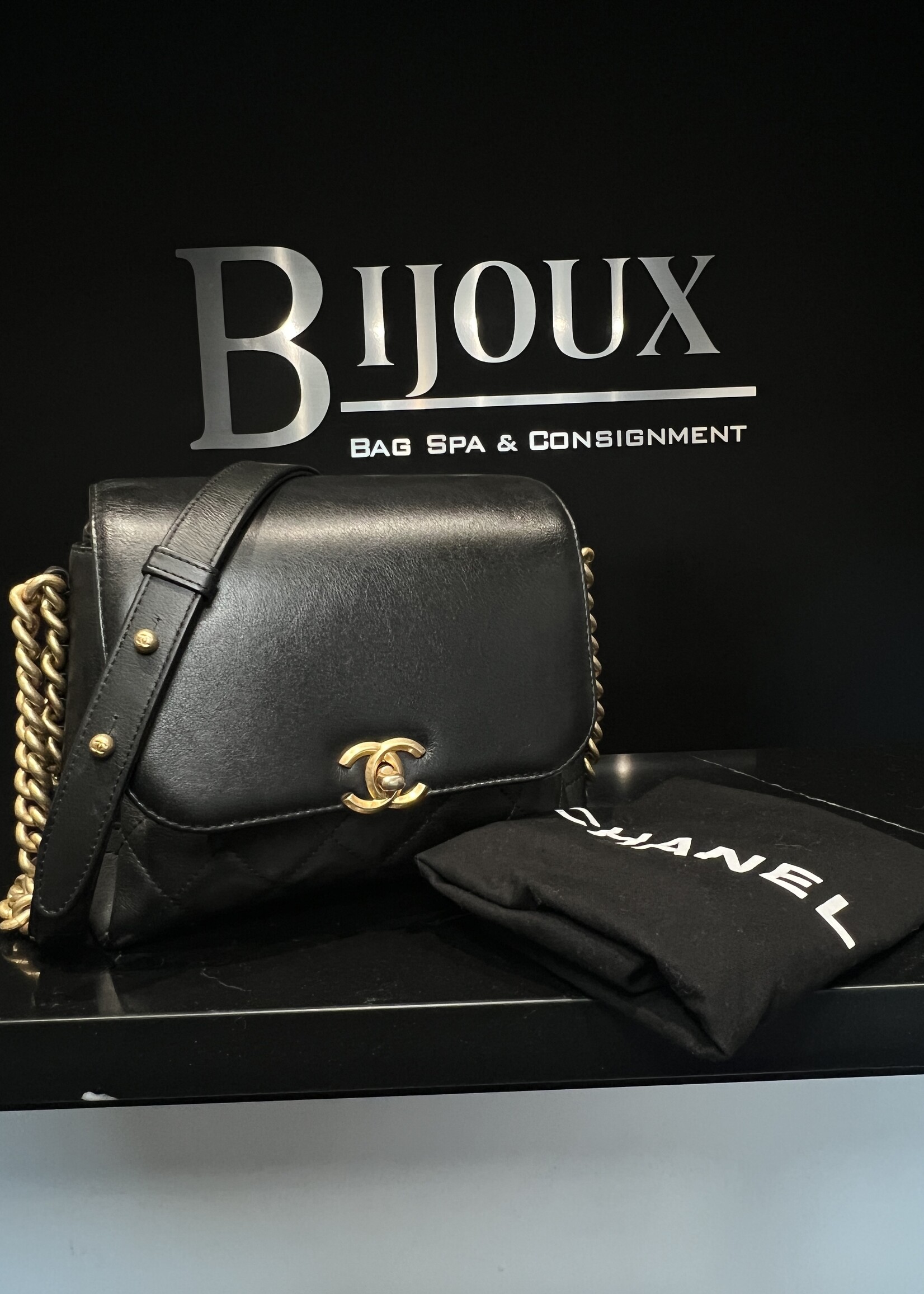 Chanel SOLD- Chanel Quilted Side Chain