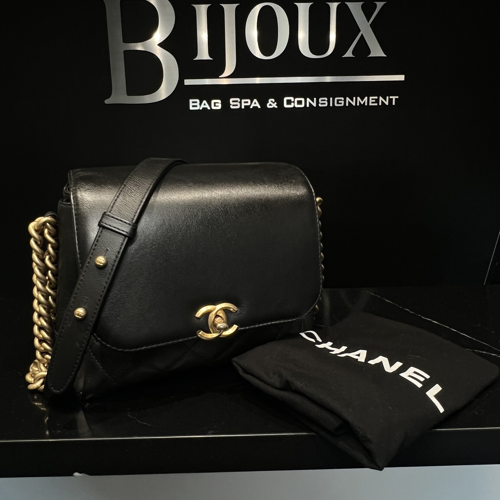 Chanel SOLD- Chanel Quilted Side Chain