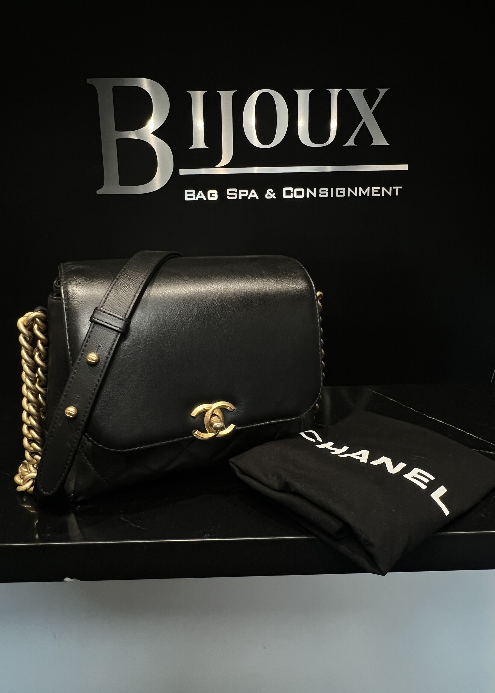 Chanel SOLD- Chanel Quilted Side Chain