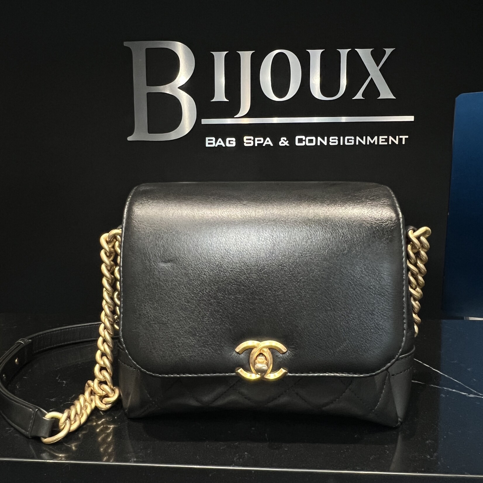 Chanel SOLD- Chanel Quilted Side Chain