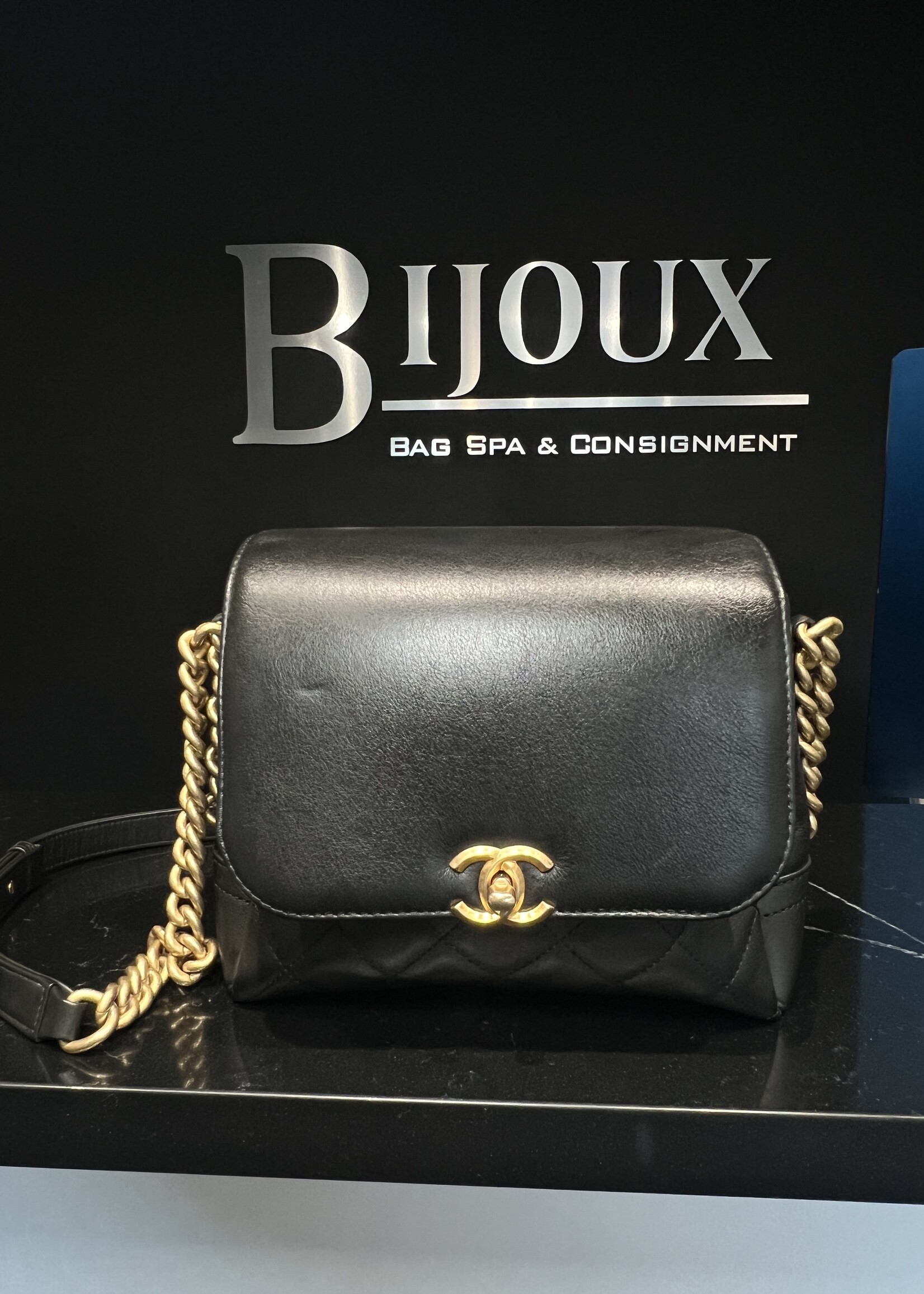 Chanel SOLD- Chanel Quilted Side Chain